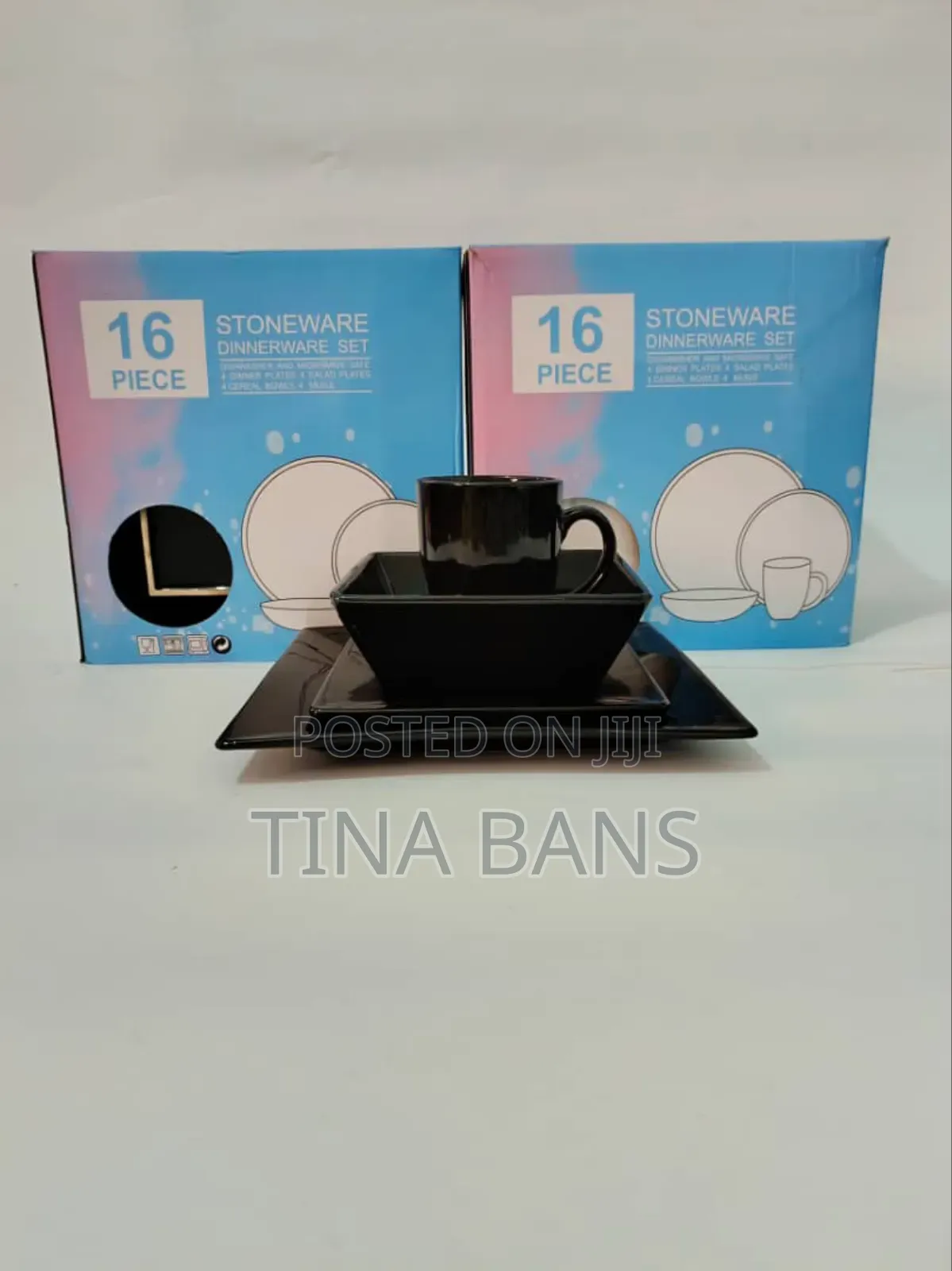 16pieces Square Dinner Set