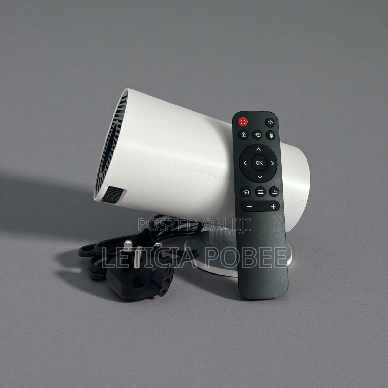 Portable Led Projector With Remote — Great For Work & Entertainment”