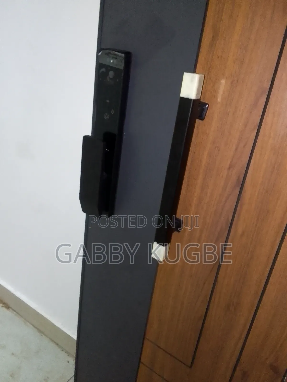 Smart Lock Installation Man or Installer