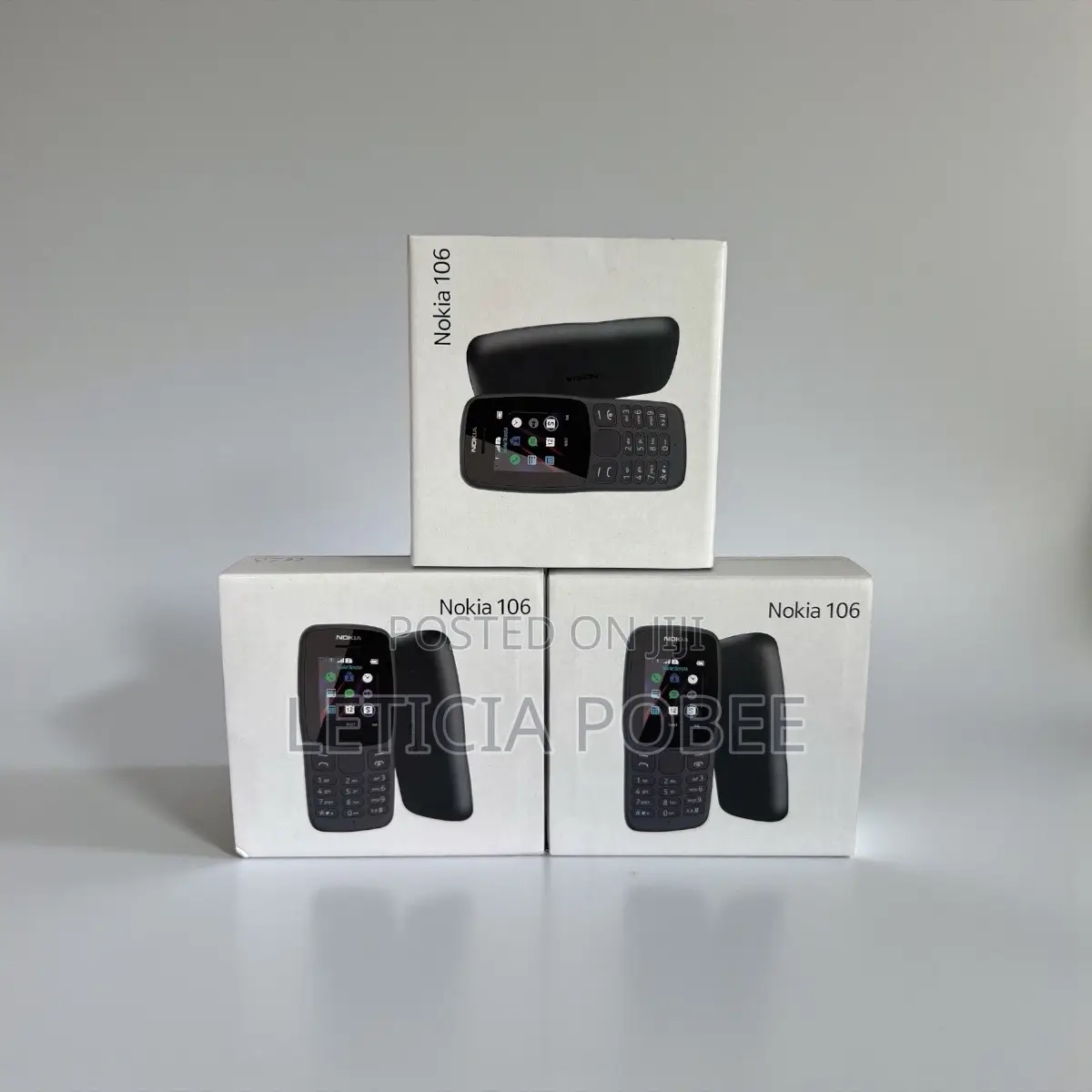 New Nokia 106 Black