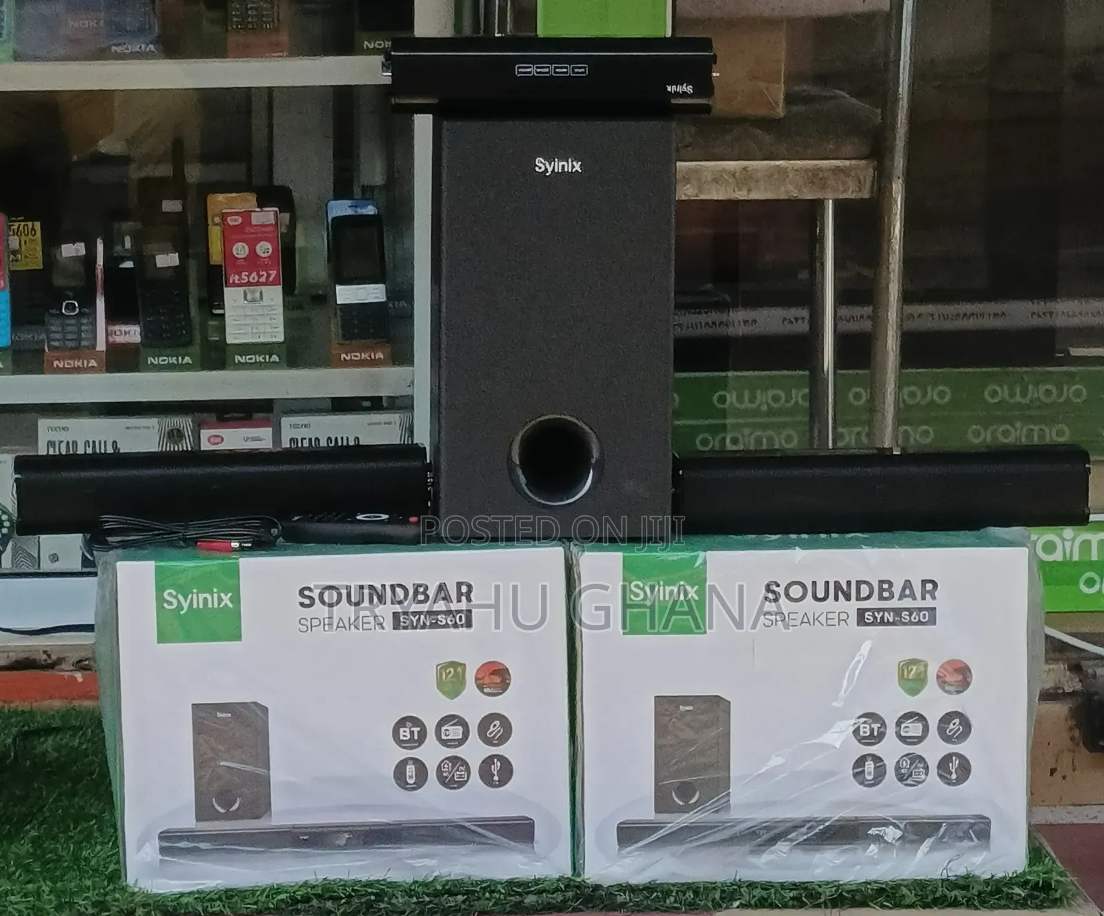 Powerful Syinix Syn-S60 Heavy Bass Soundbar With 15w×2 Speakers