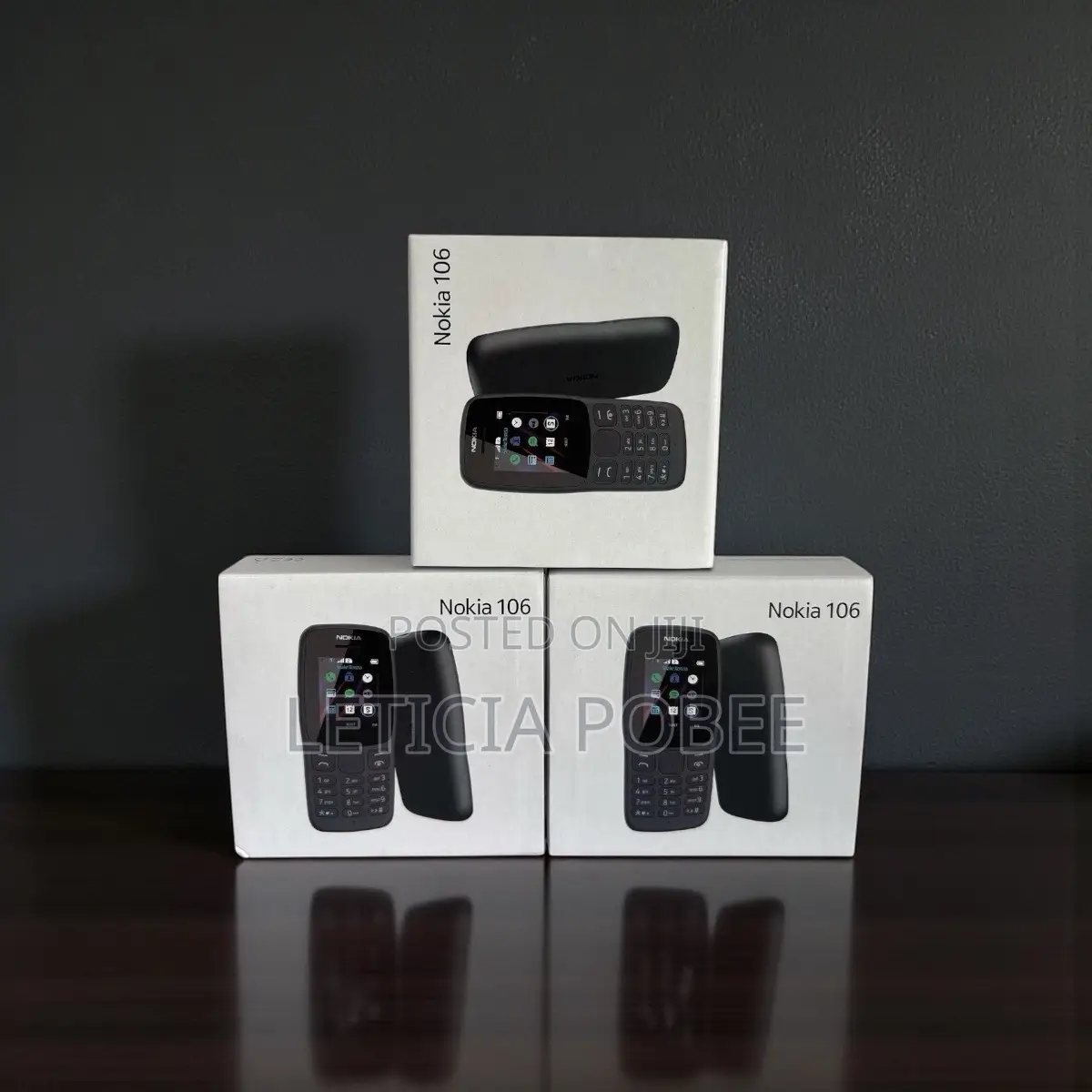 New Nokia 106 Black