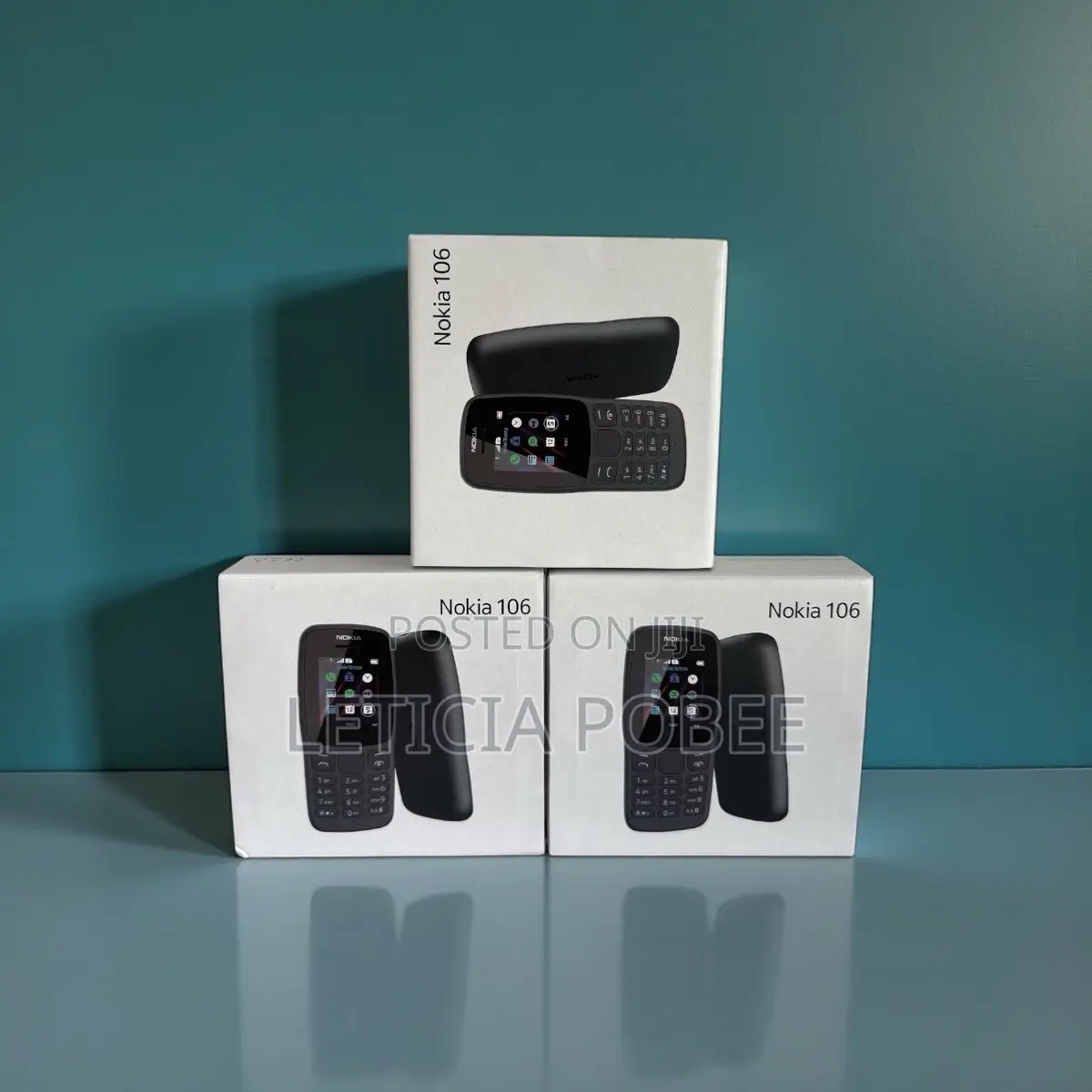 New Nokia 106 Black