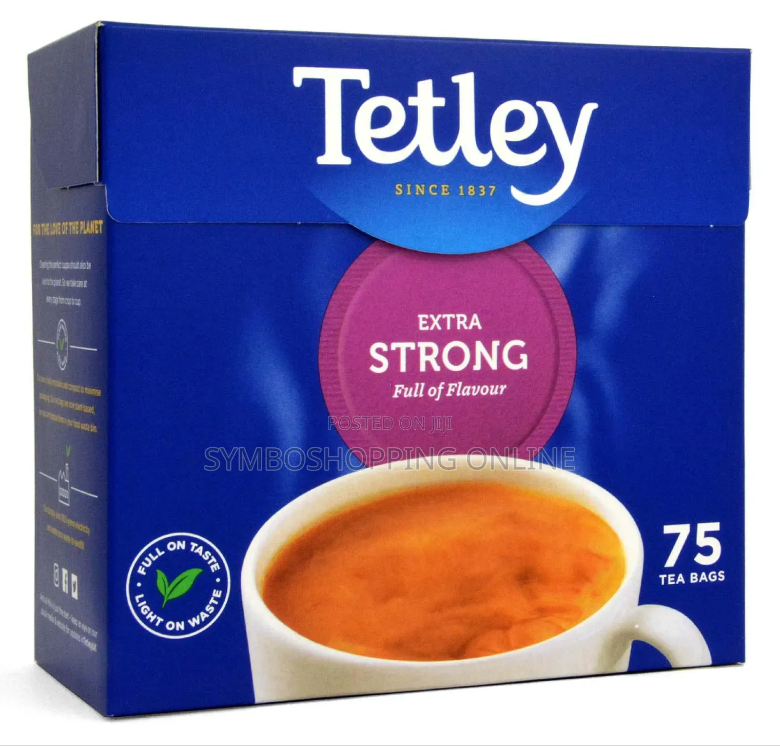 Tetley Extra Strong 75 Teabags 237g