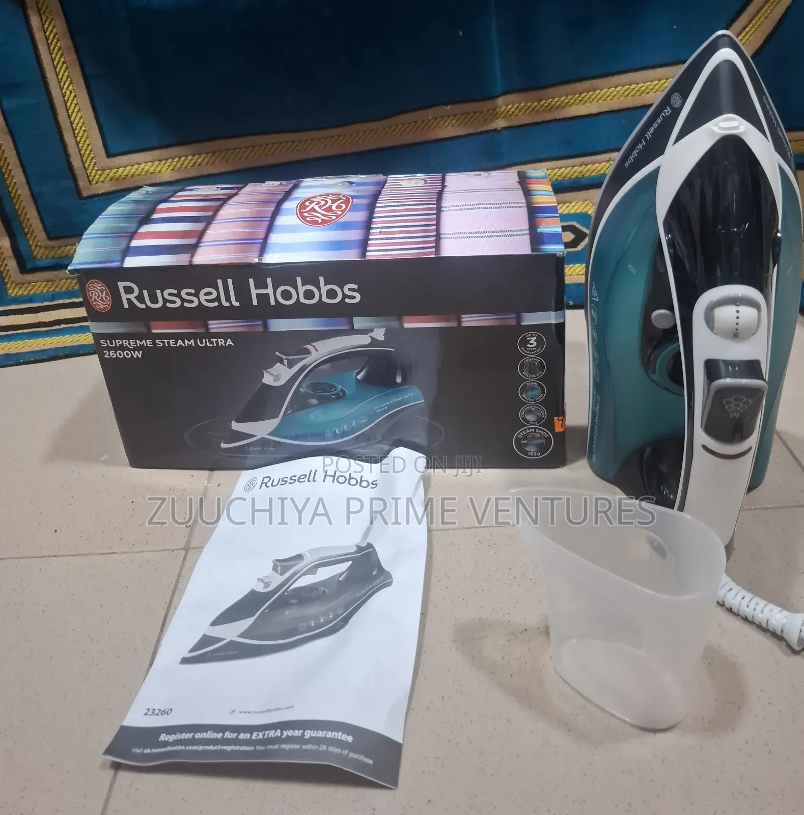 Russell Hobbs Supreme Steam Ultra Iron 2600w(Auto Shut-Off) Uk