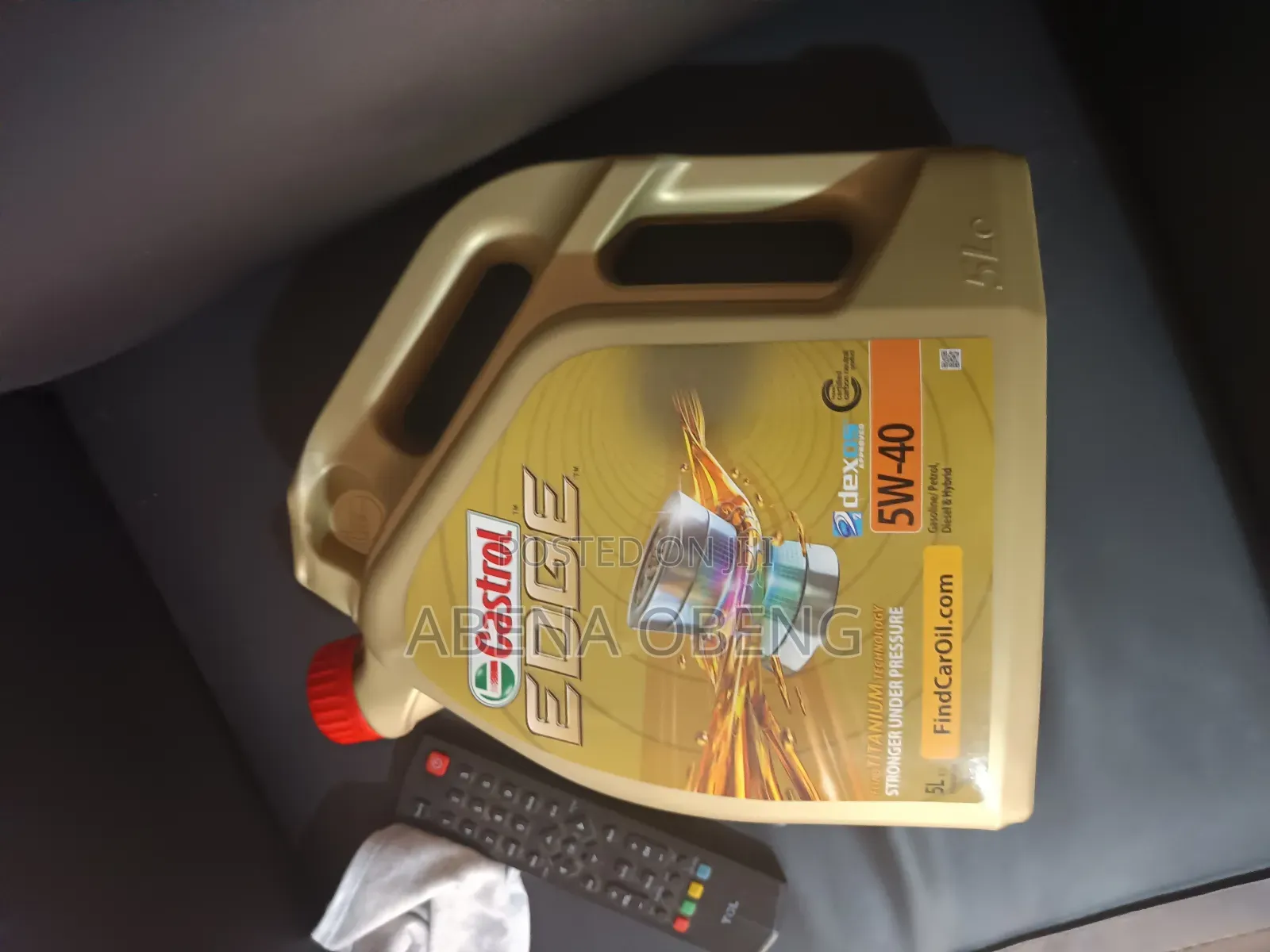 Castrol Edge 5w-40 Stronger Under Pressure 5 Litres