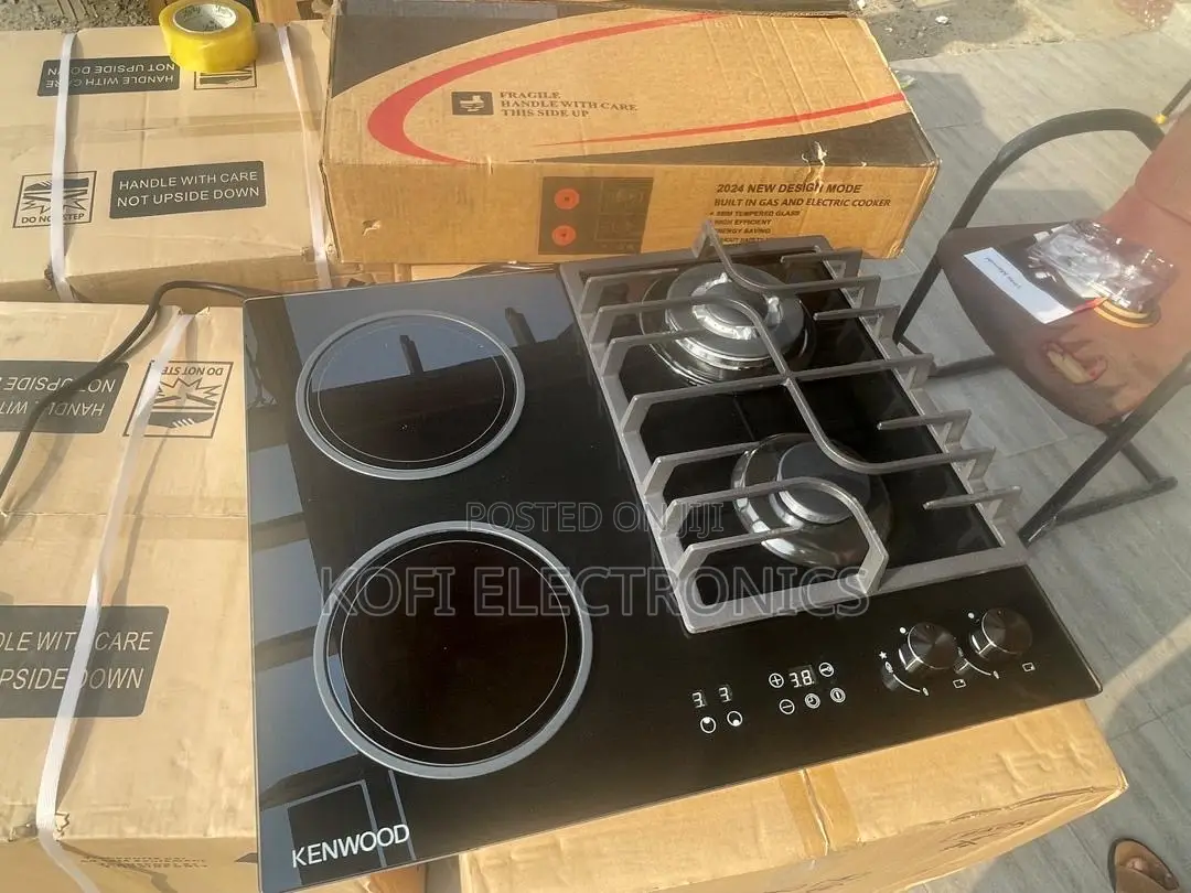 Kenwood Dualcore Nebulaheat Hybrid Gas–Electric Cooktop