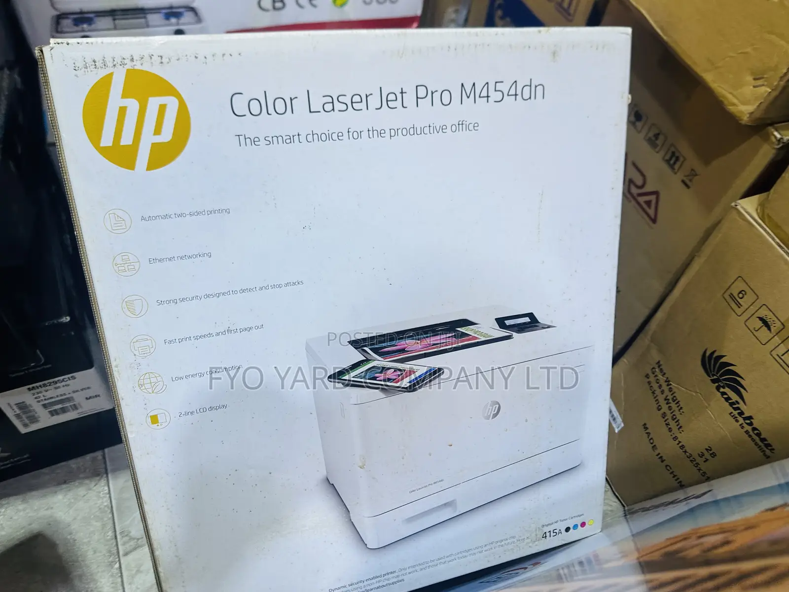 Hp Pro M454dn Printer, Double-Sided Printing Built-in Ethernet