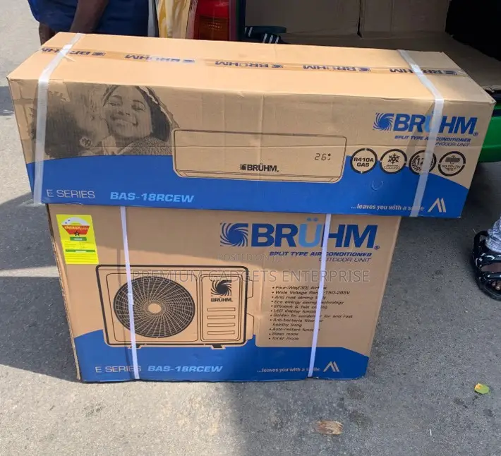 Bruhm 2.0hp Split R410 Air Conditioner Bas-18rcew