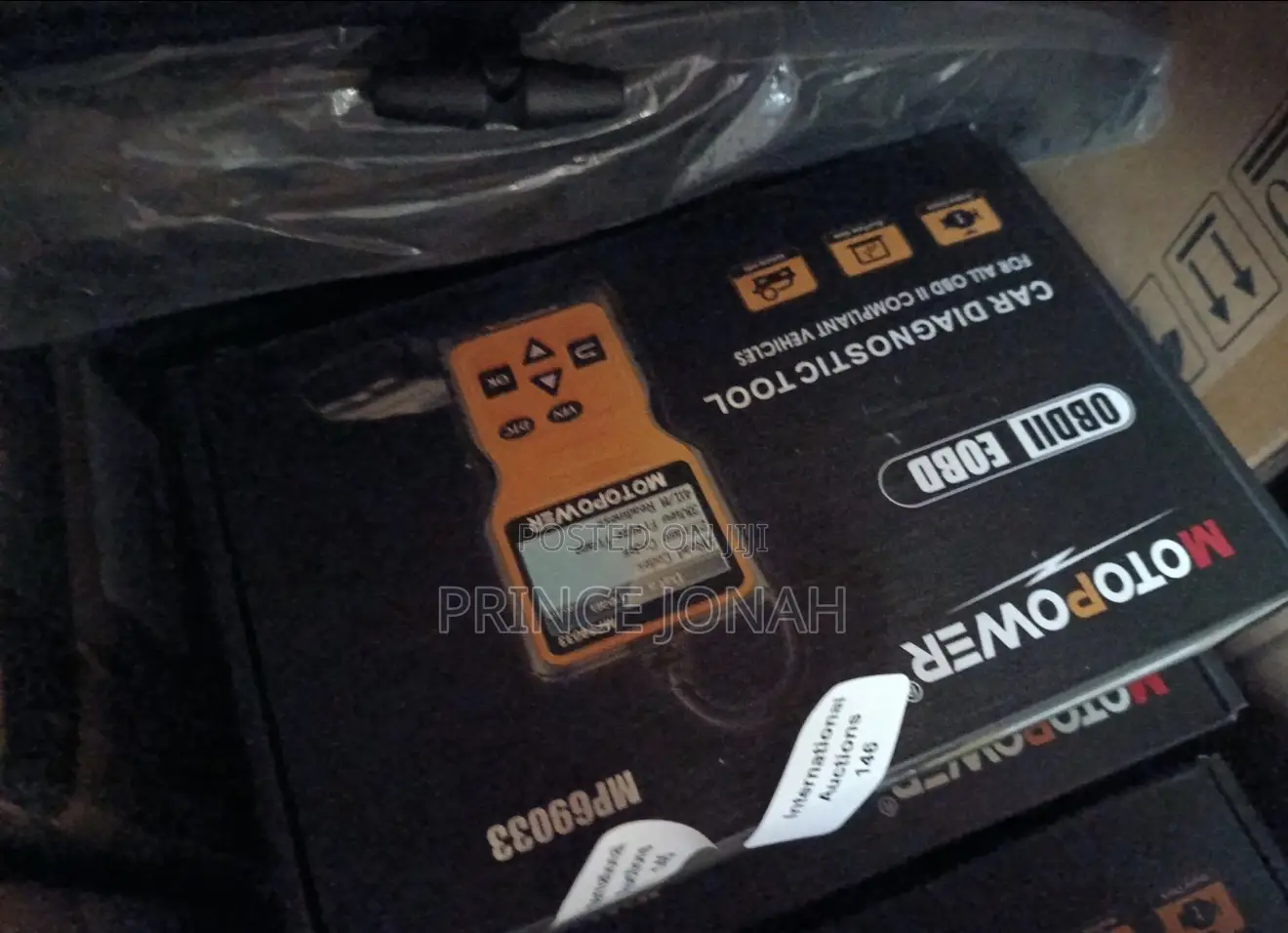 Motopower Mp69033 Obd2 Scanner Universal Car Engine Fault Code Reader