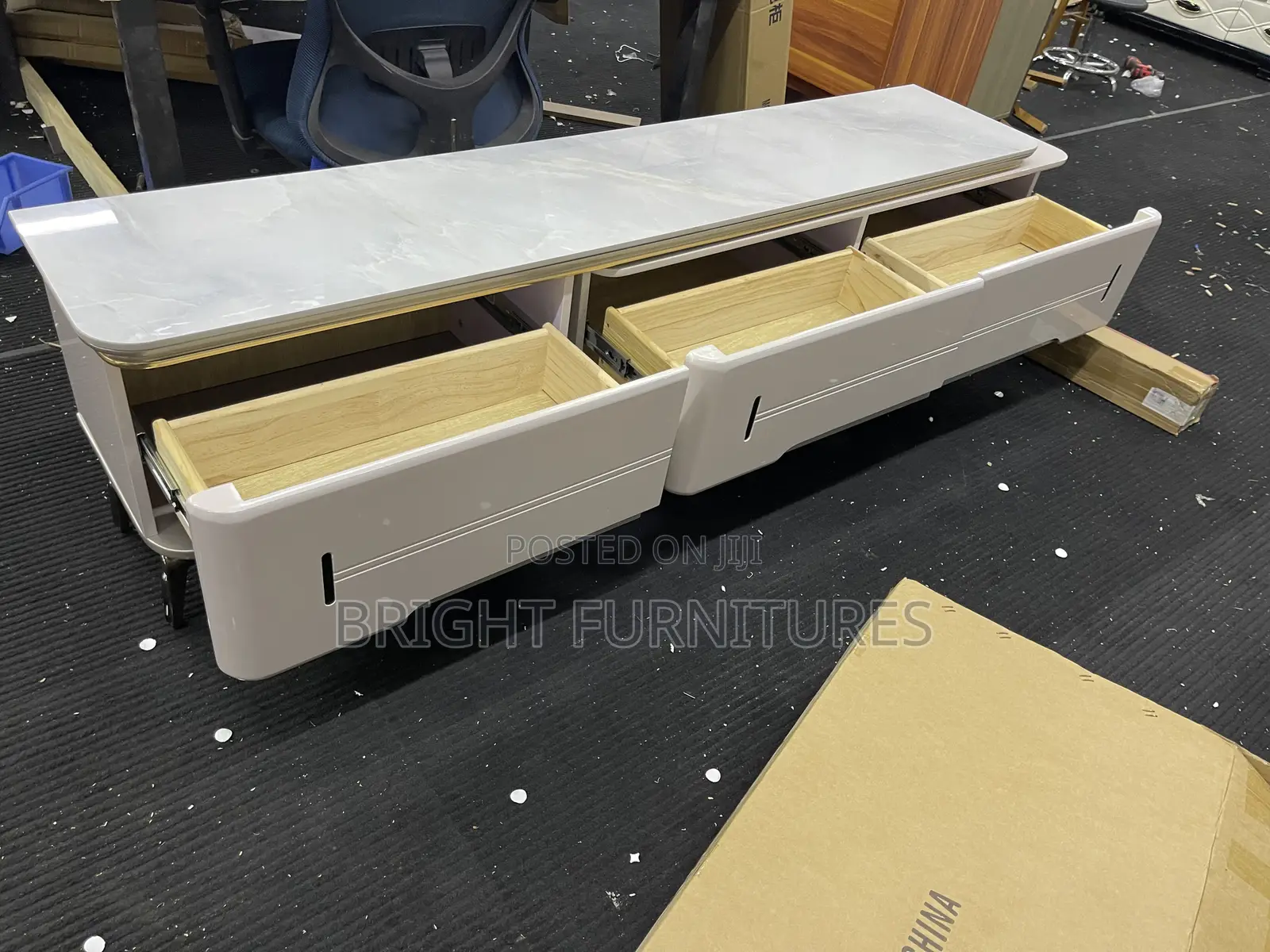 Tv Stand Adjustable With Drawers