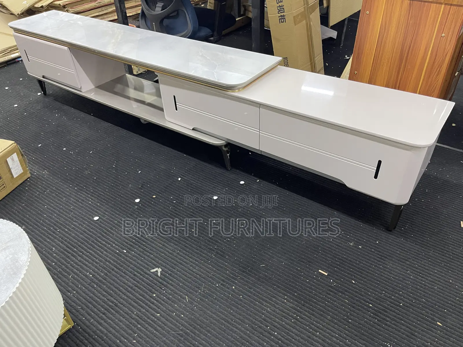 Tv Stand Adjustable With Drawers