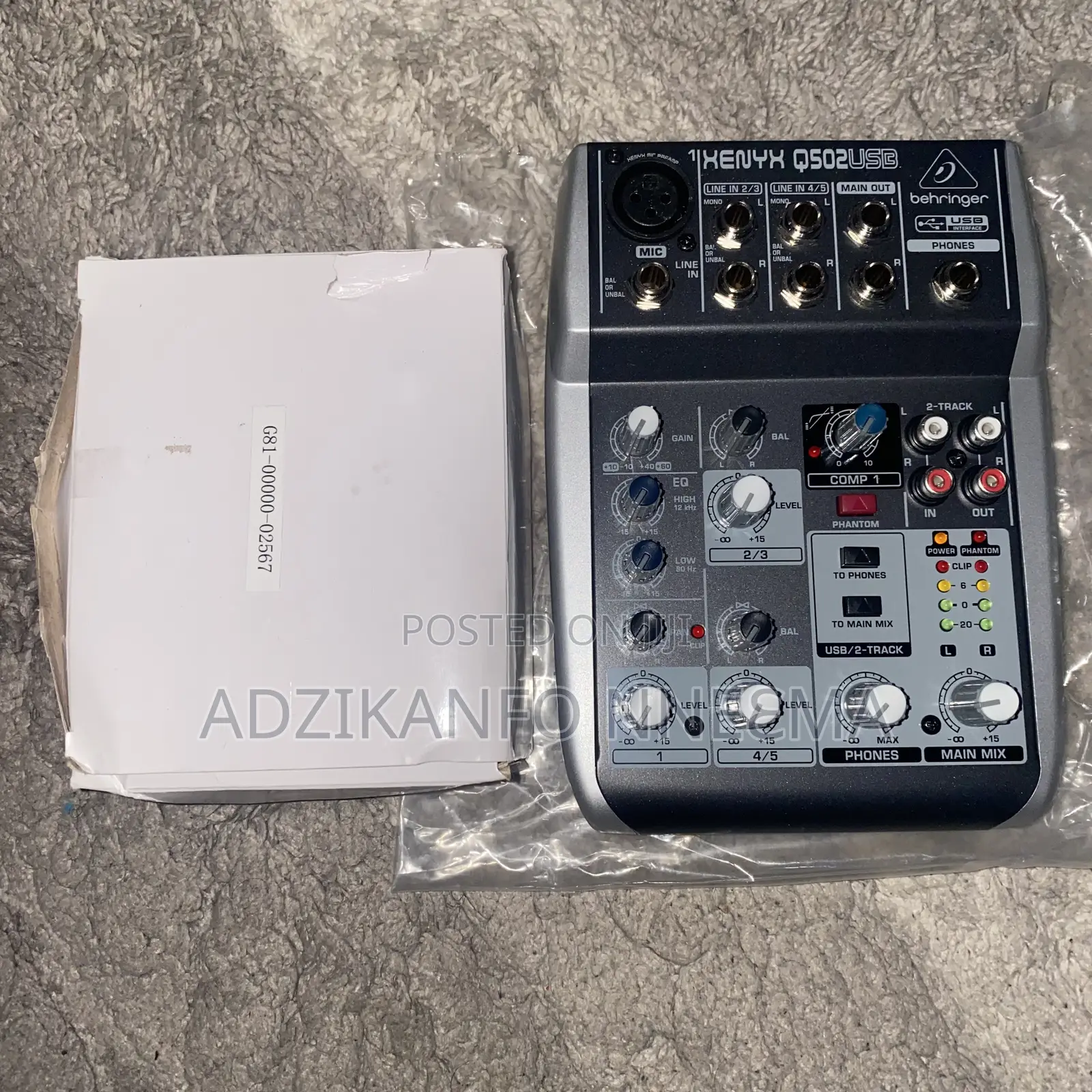 Behringer Xenyx Q502usb