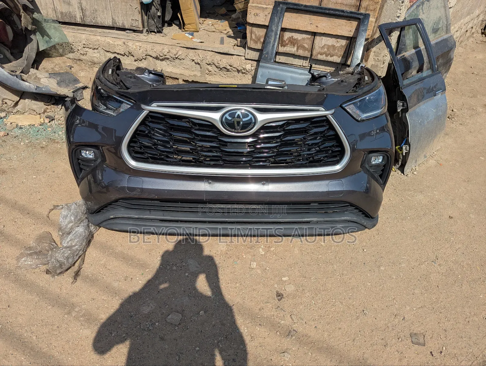 Toyota Highlander 2020,2021,2022,2023 Front Bumper Cut Complete