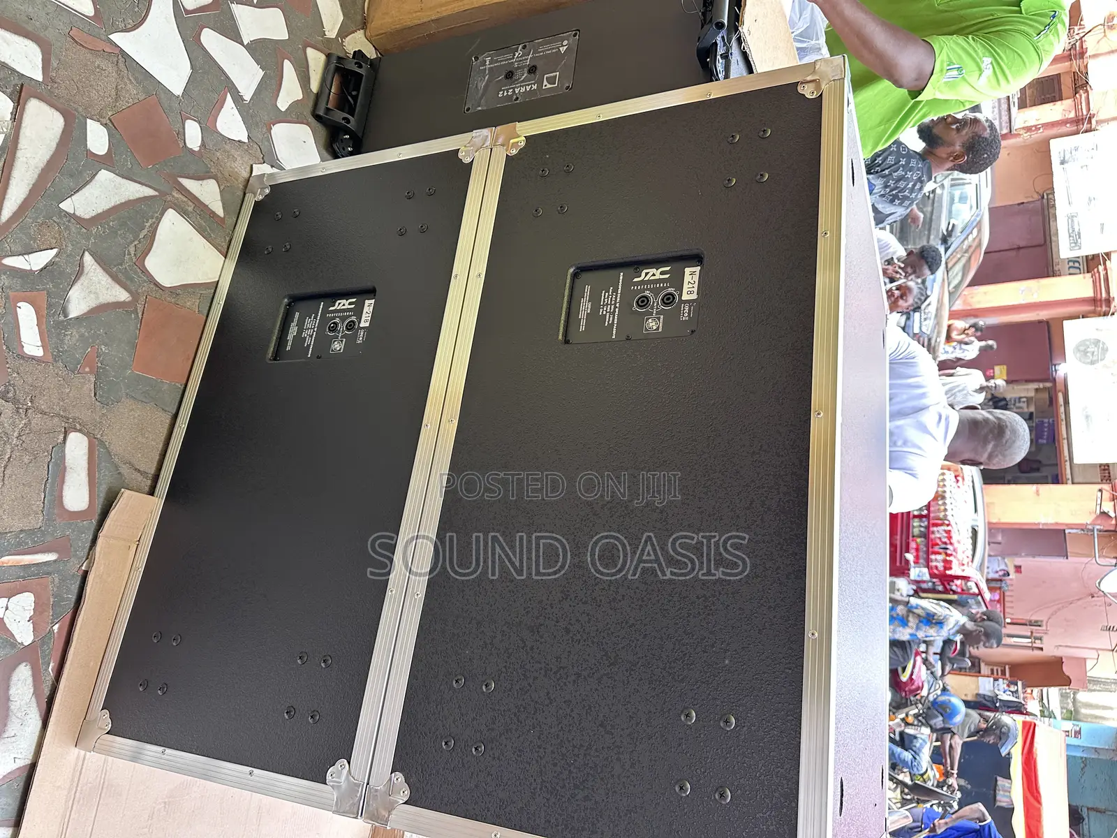 A Pair Of Jac Pro Double Bass Speakers(18 Inches)