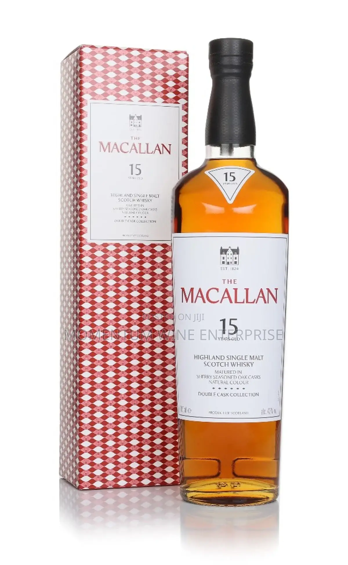 Macallan 15 Years Double Cask Single Malt Whisky 70cl