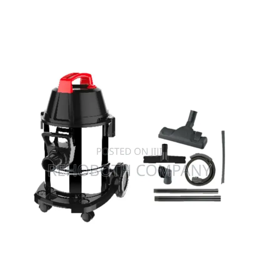 Midea Mdc1516br Wet Dry D4 Aspiratore a Traino - Nero/Inox