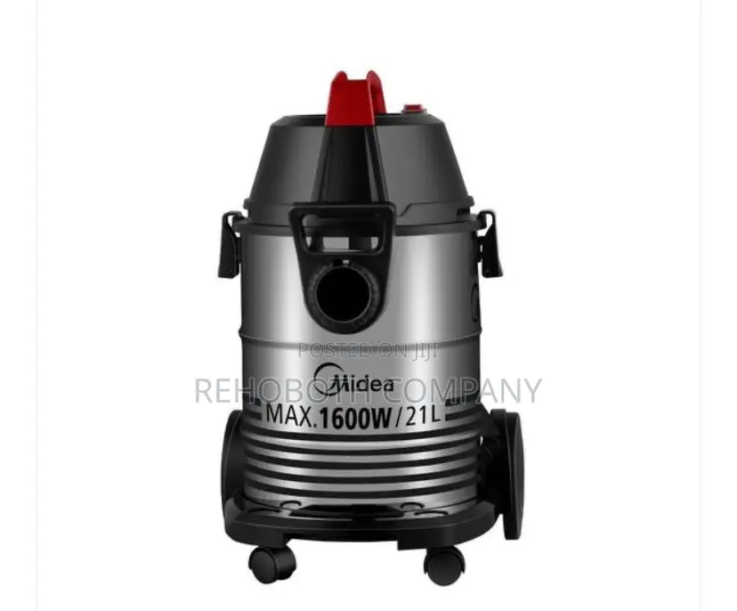 Midea Mdc1516br Wet Dry D4 Aspiratore a Traino - Nero/Inox
