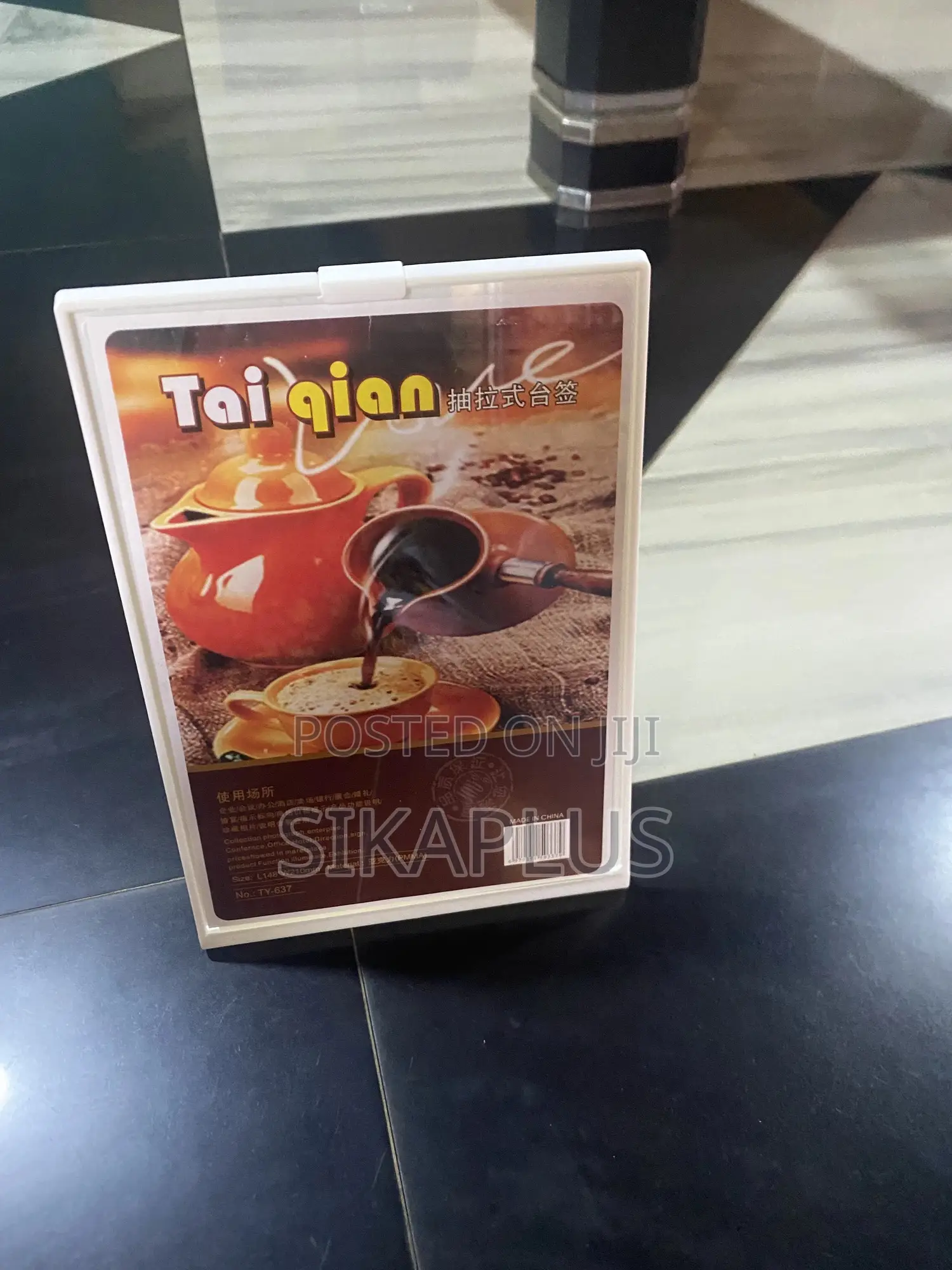 A5 Size L-Shaped Table Talker/Flyer Stand