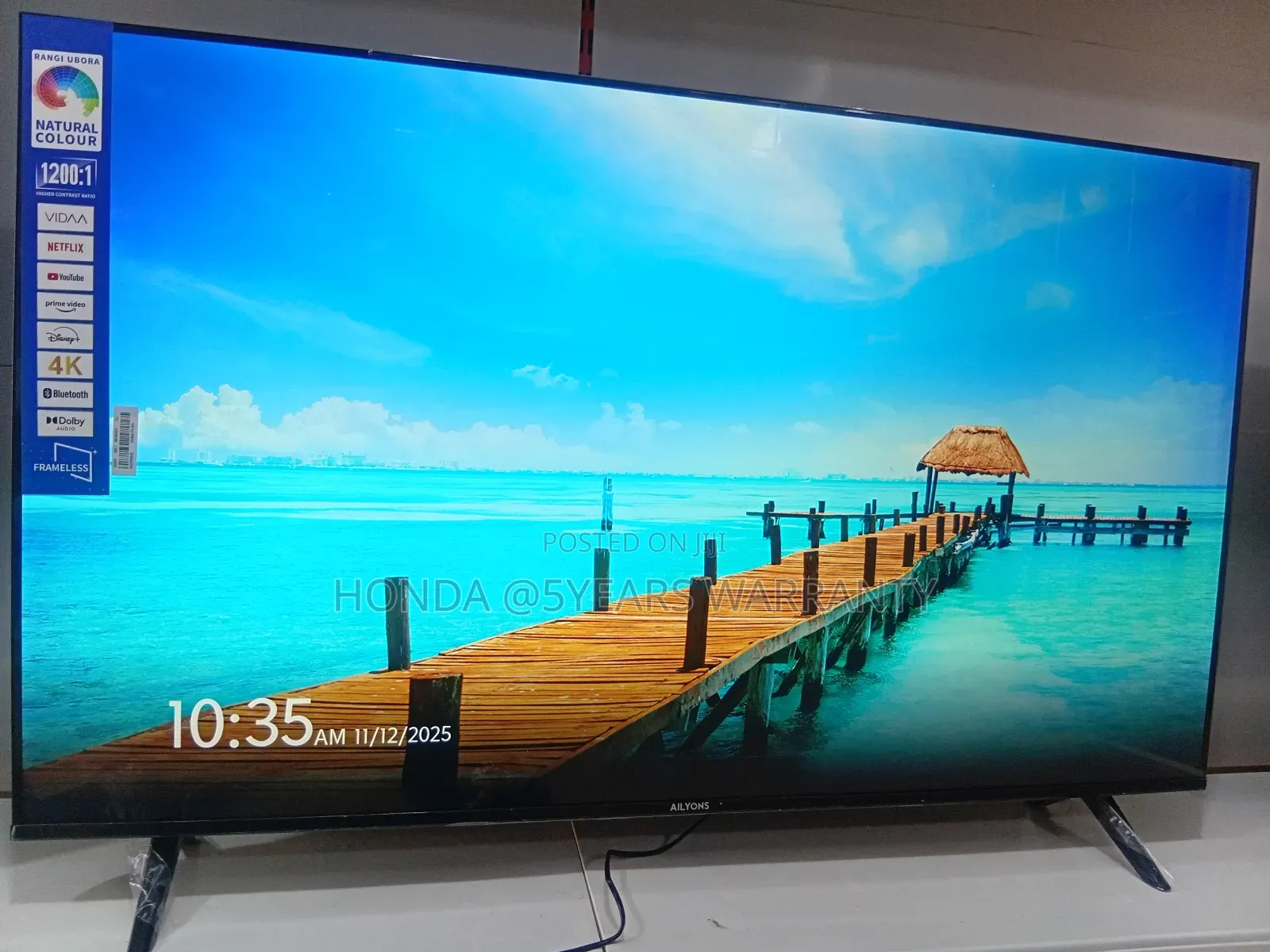 **Ailyons 55" Smart Tv for Home Entertainment**