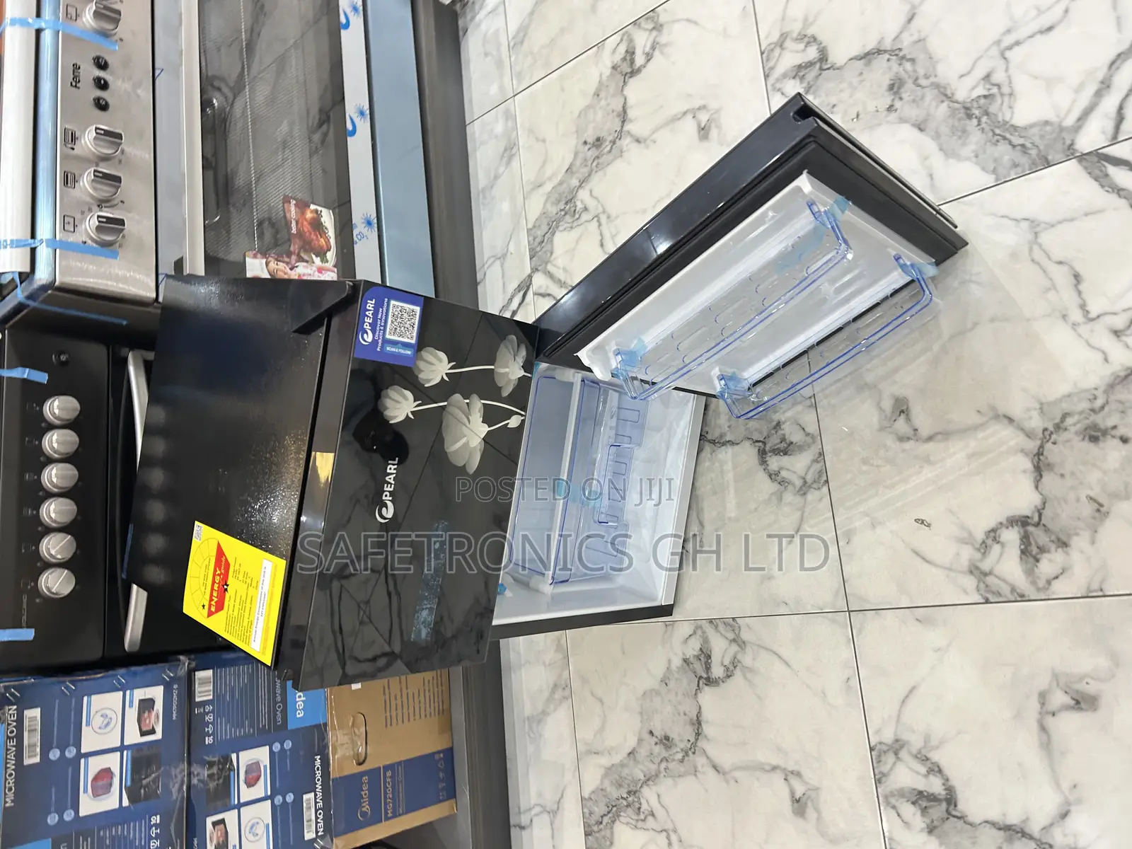 Kindly Check Out 90l Top Mount Black 2 Doors Pearl Fridge