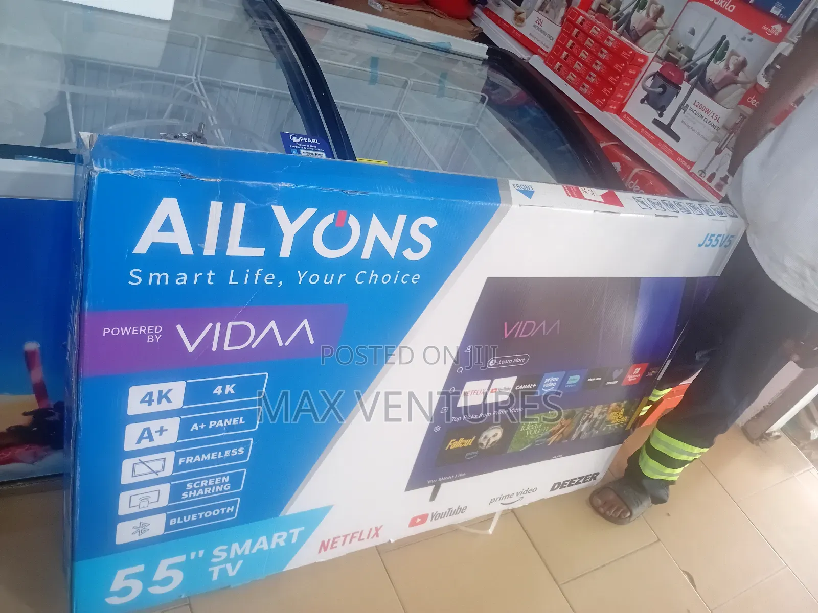 Ailyons J55v5 Smart Tv – , Big Beautiful