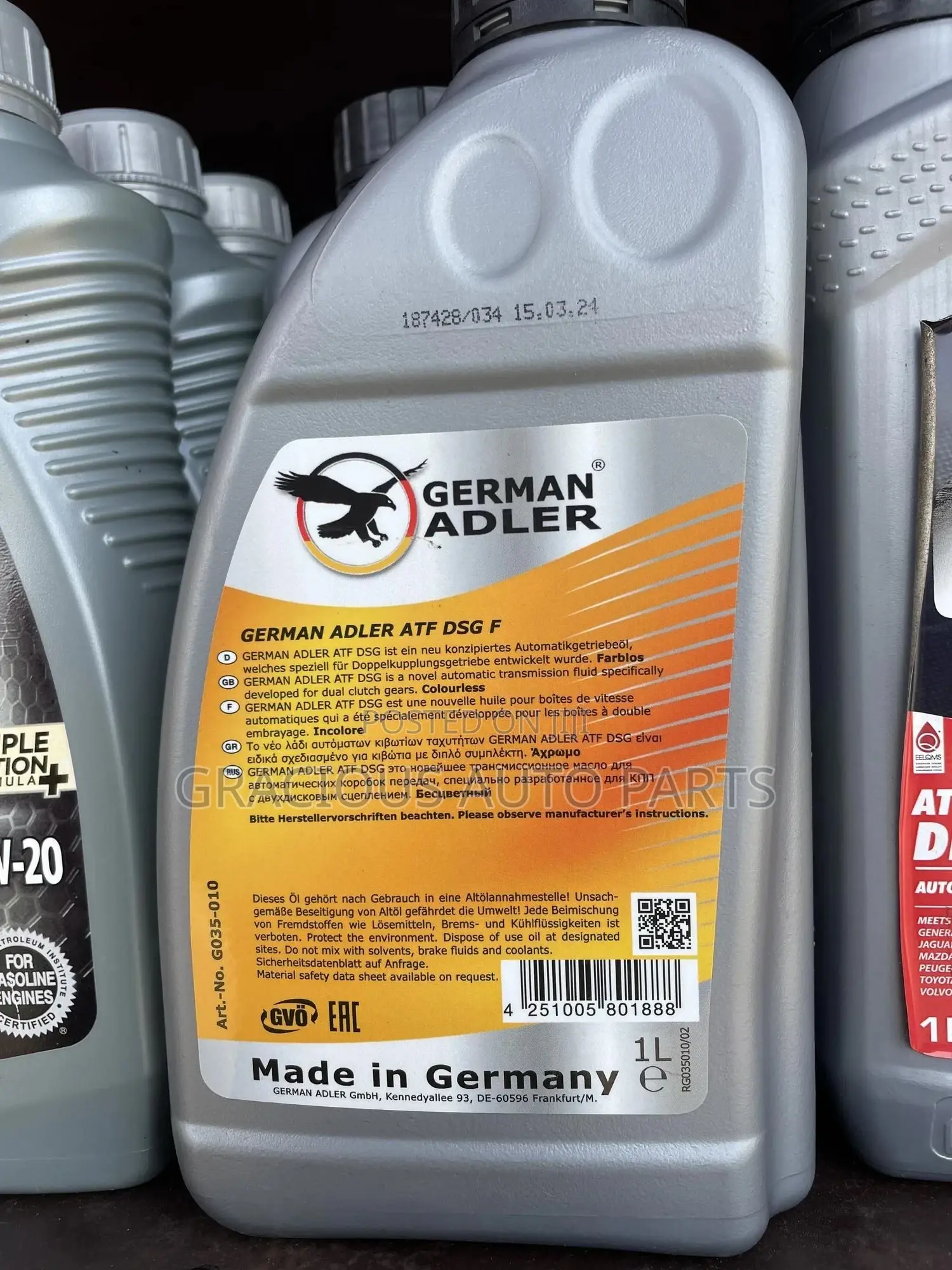 German Adler Atf DSG F