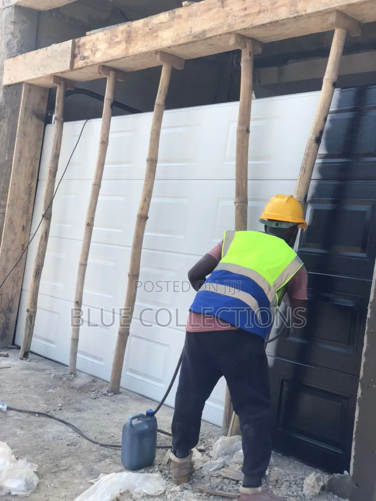 Coated Garage Door