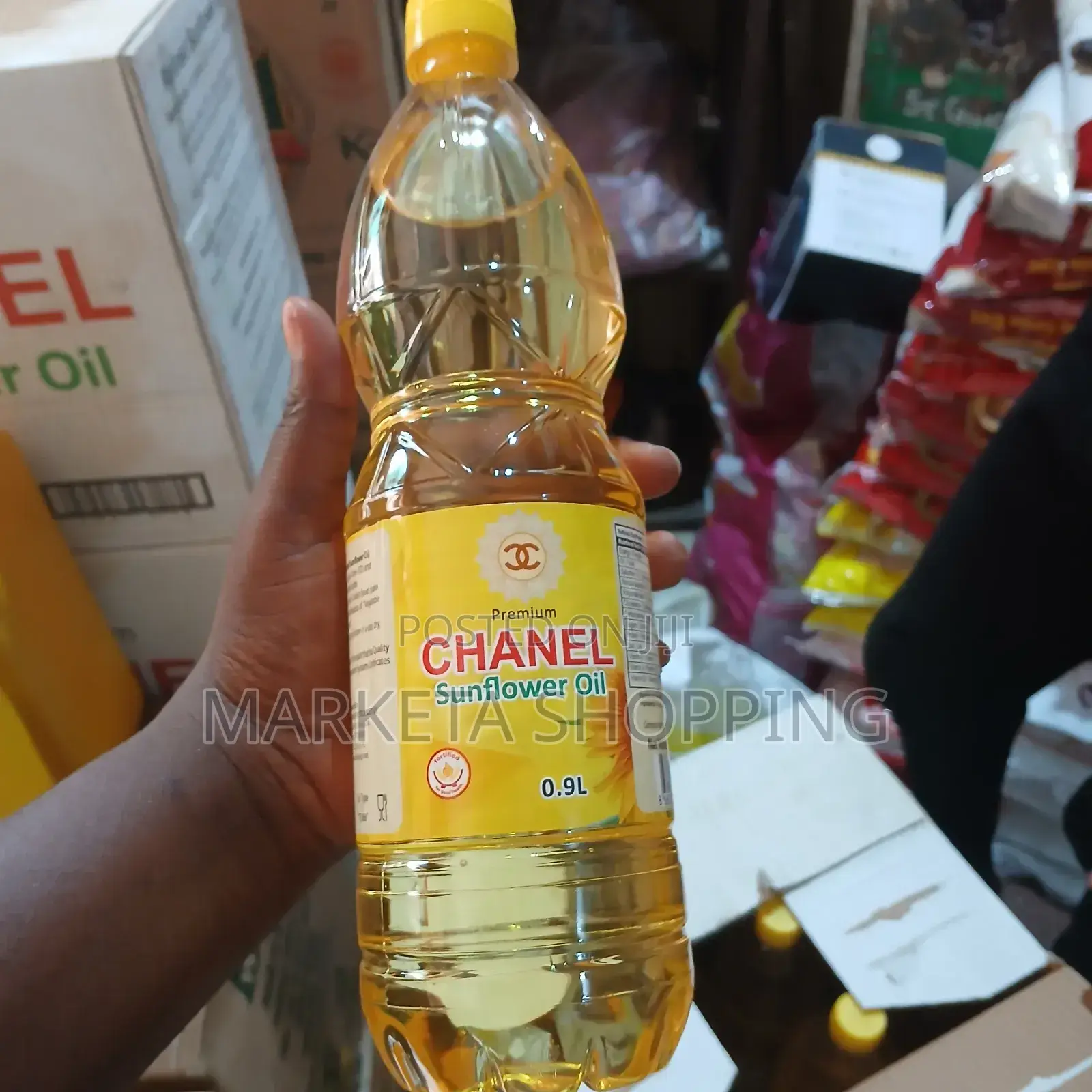 Chanel Sunflower Oil 900mlx12
