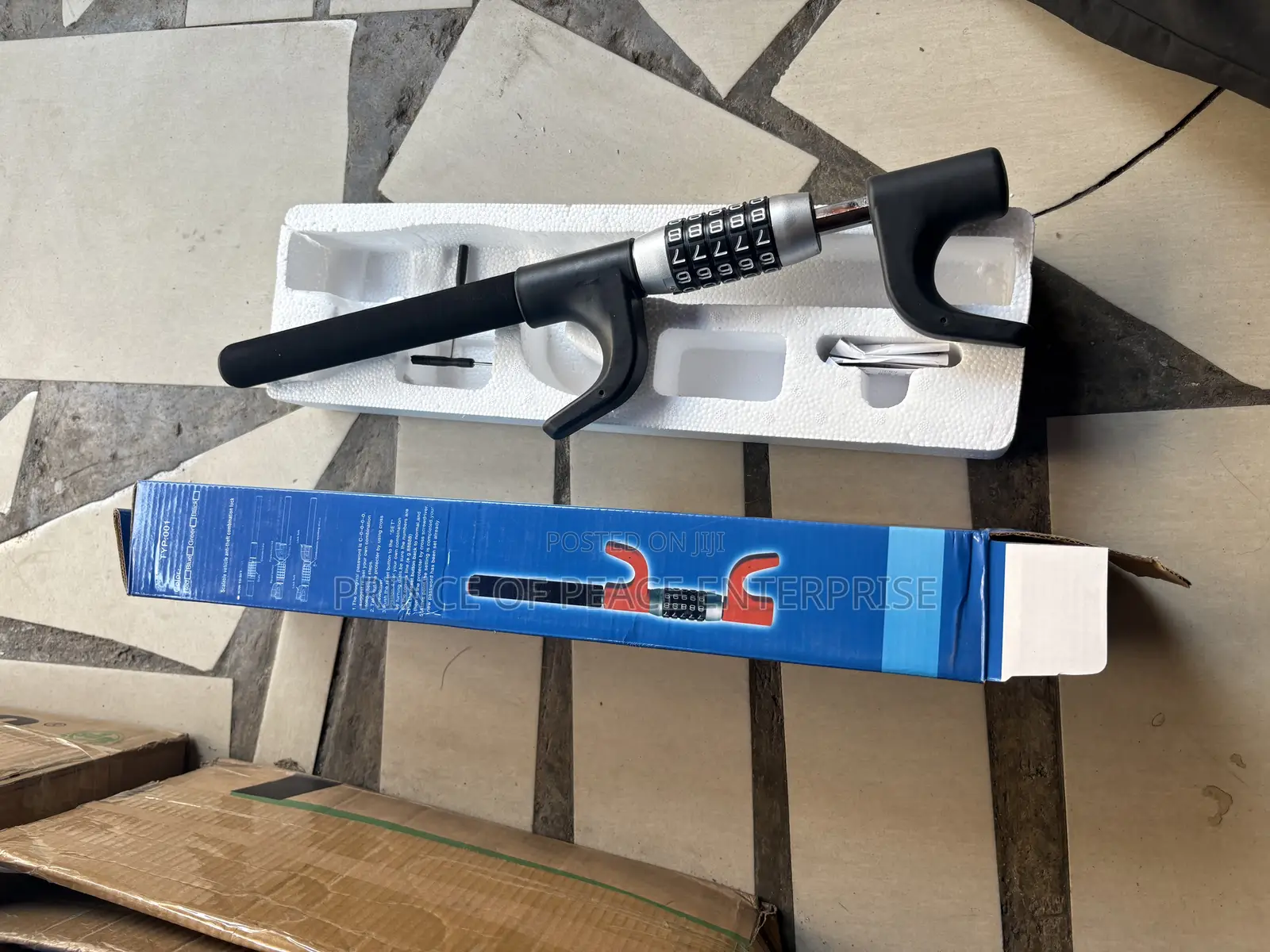 Universal Steering Lock Device With Password