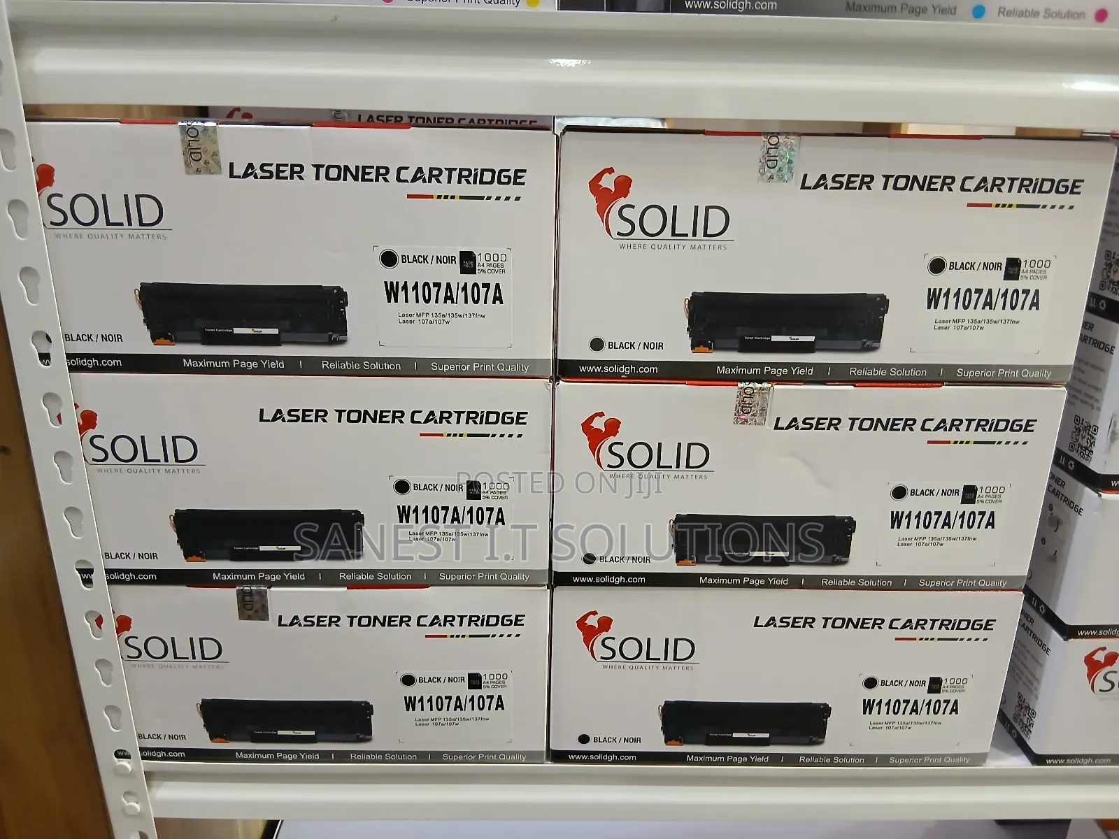 Solid 107a Lasrtjet Printer Toner