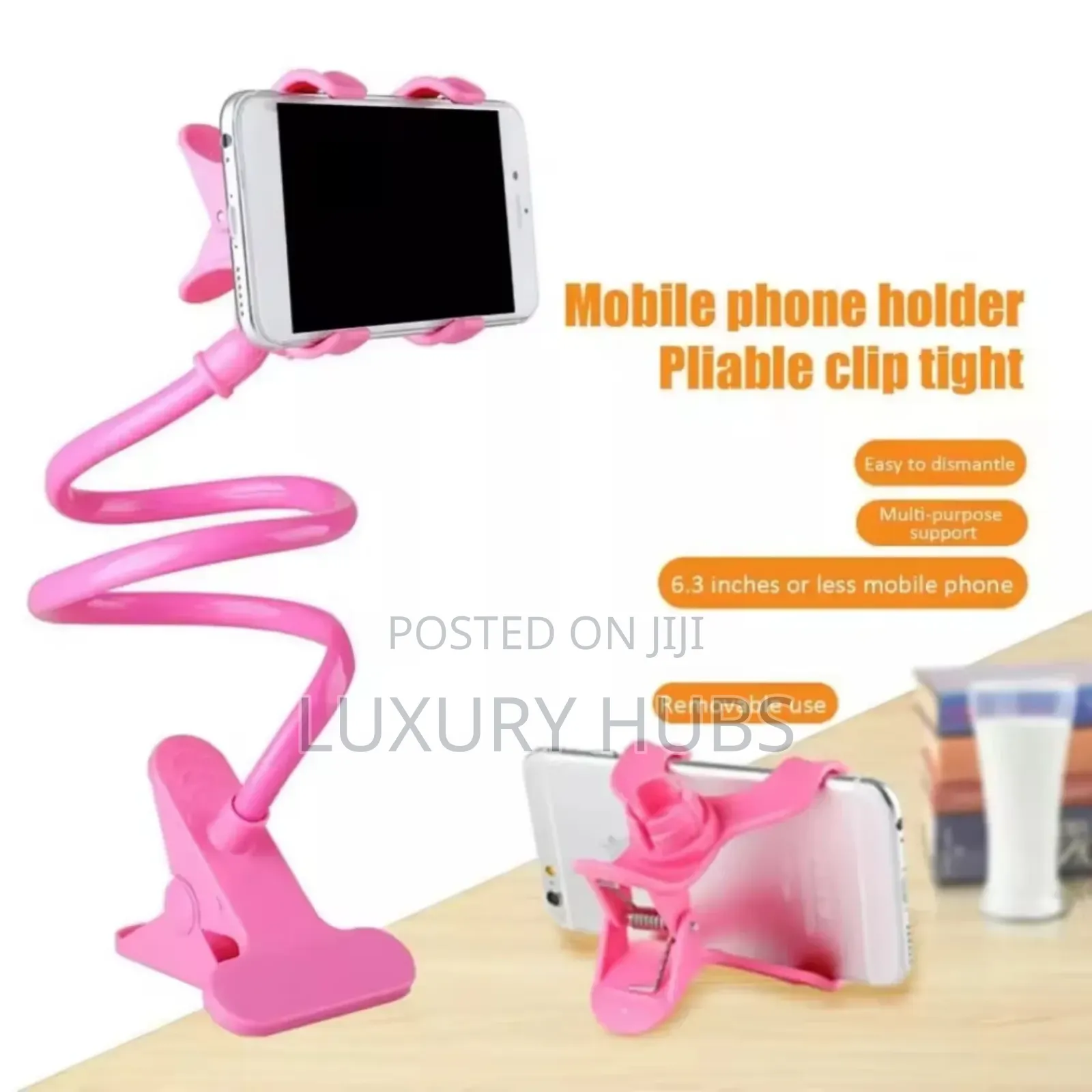 Flexible Clamp Clip Phone Holder