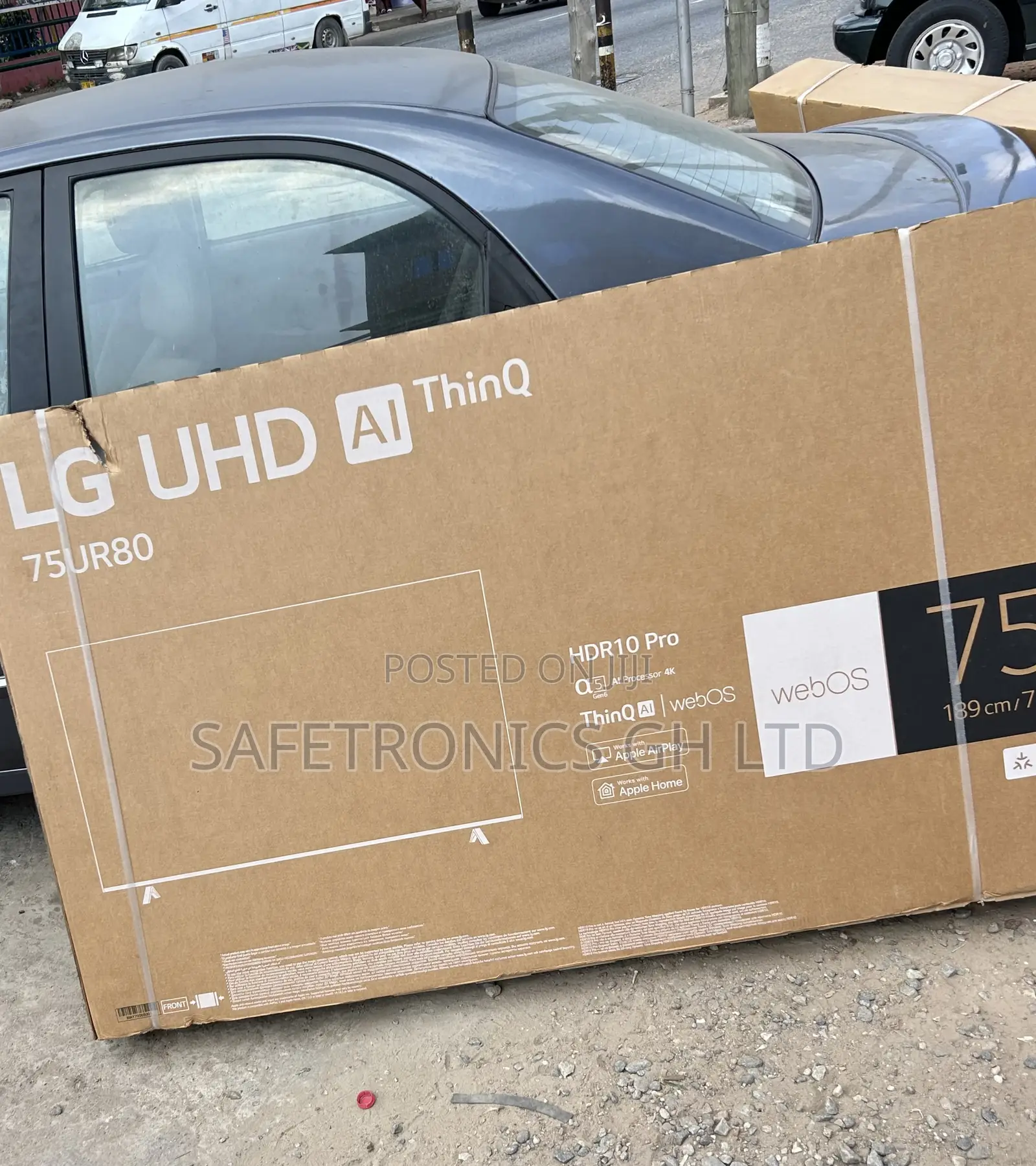 Sealed 75” Uhd Smart Lg Ur80 2024 Tv