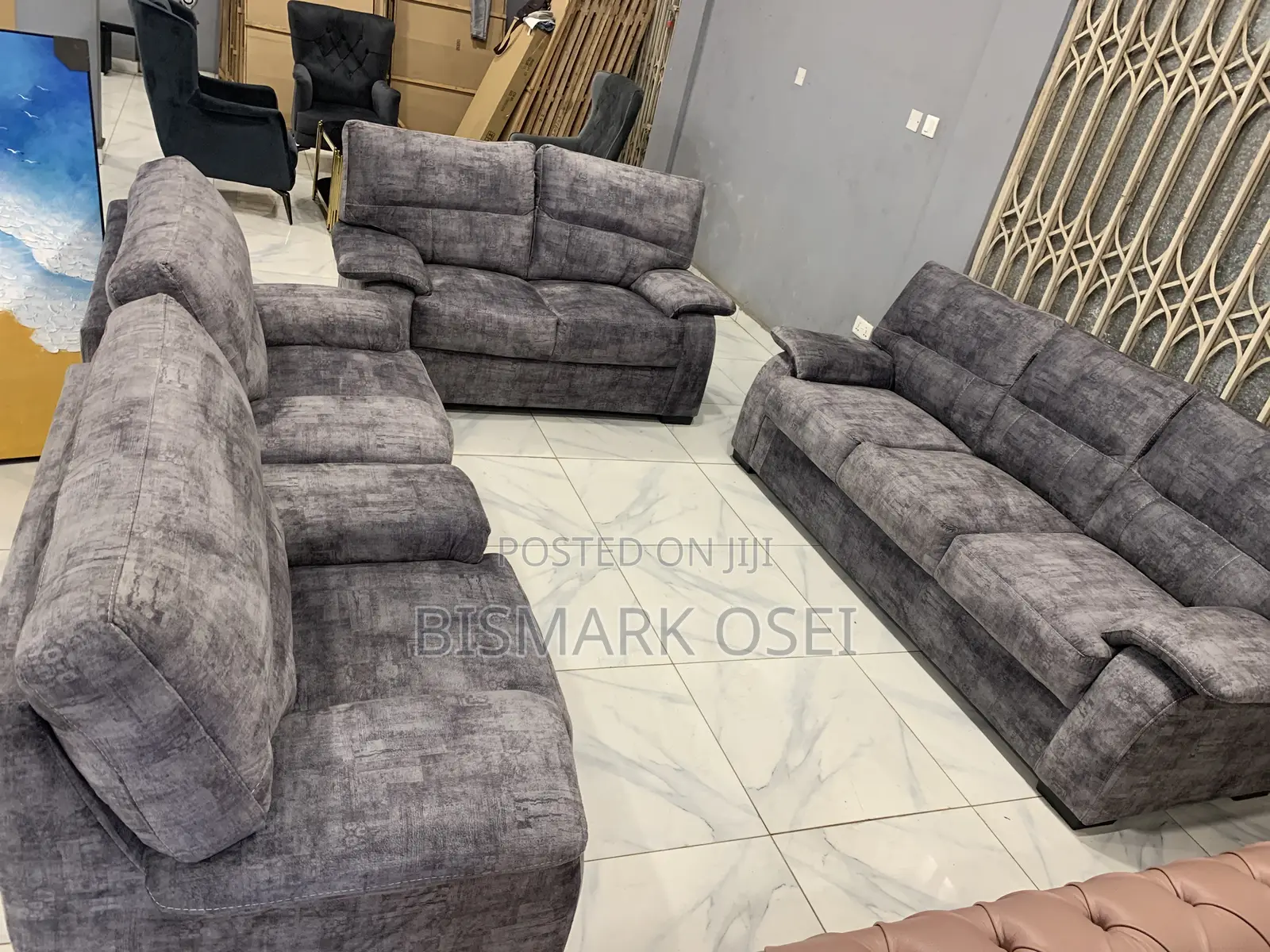 A Royal Comfort Sofa Set, Very Quality With a Bouncy Seat