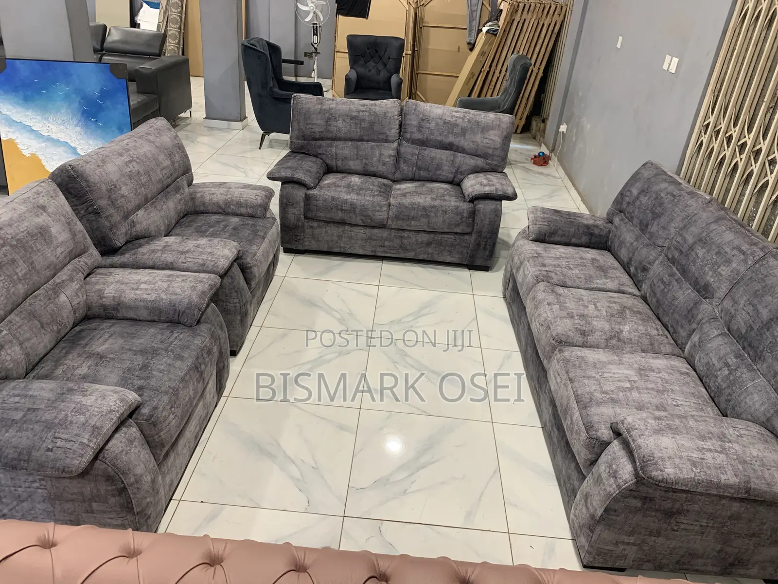 A Royal Comfort Sofa Set, Very Quality With a Bouncy Seat