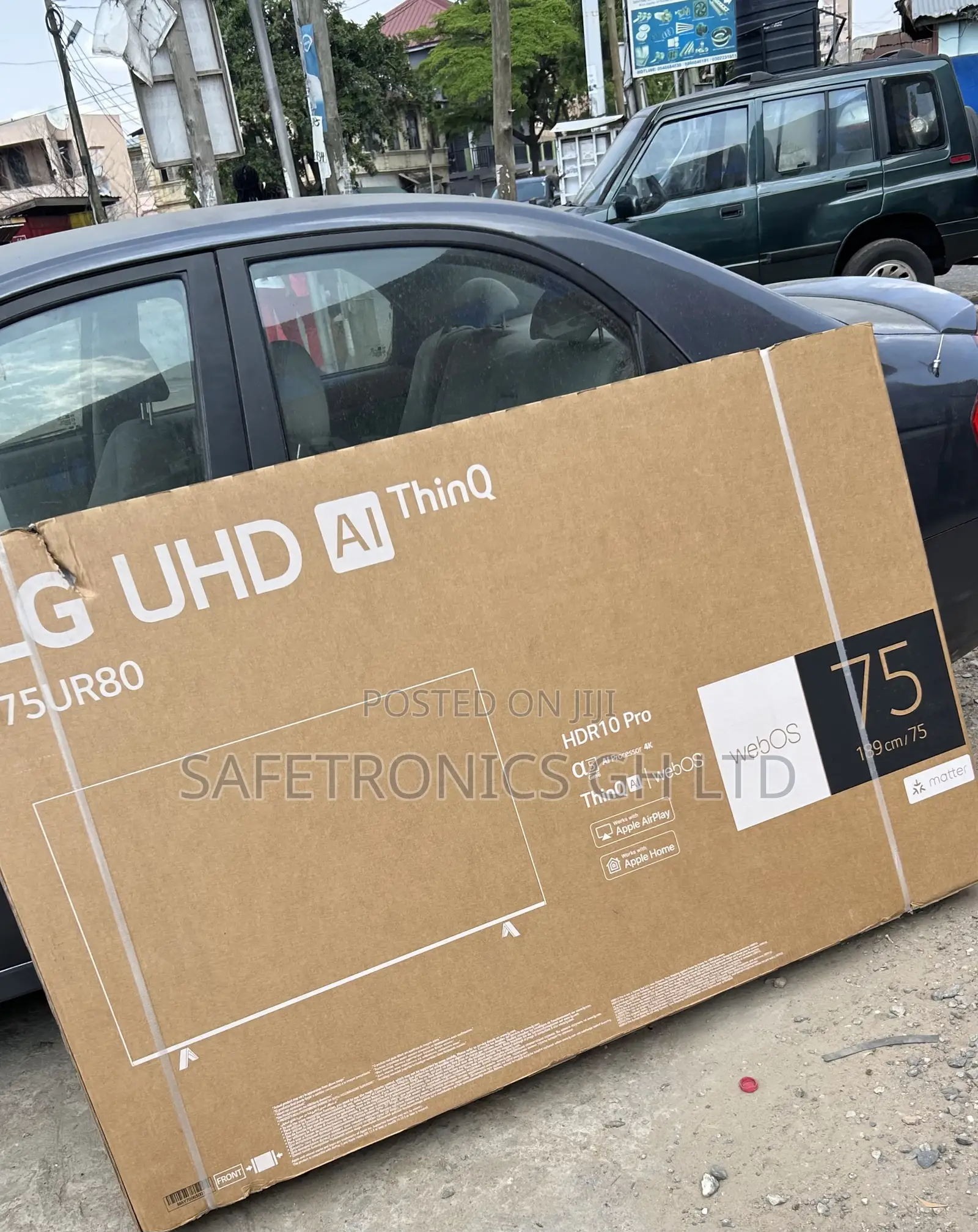 Ultra Sleek Clear 75 Inch Smart Uhd Lg Ur80 Led Tv