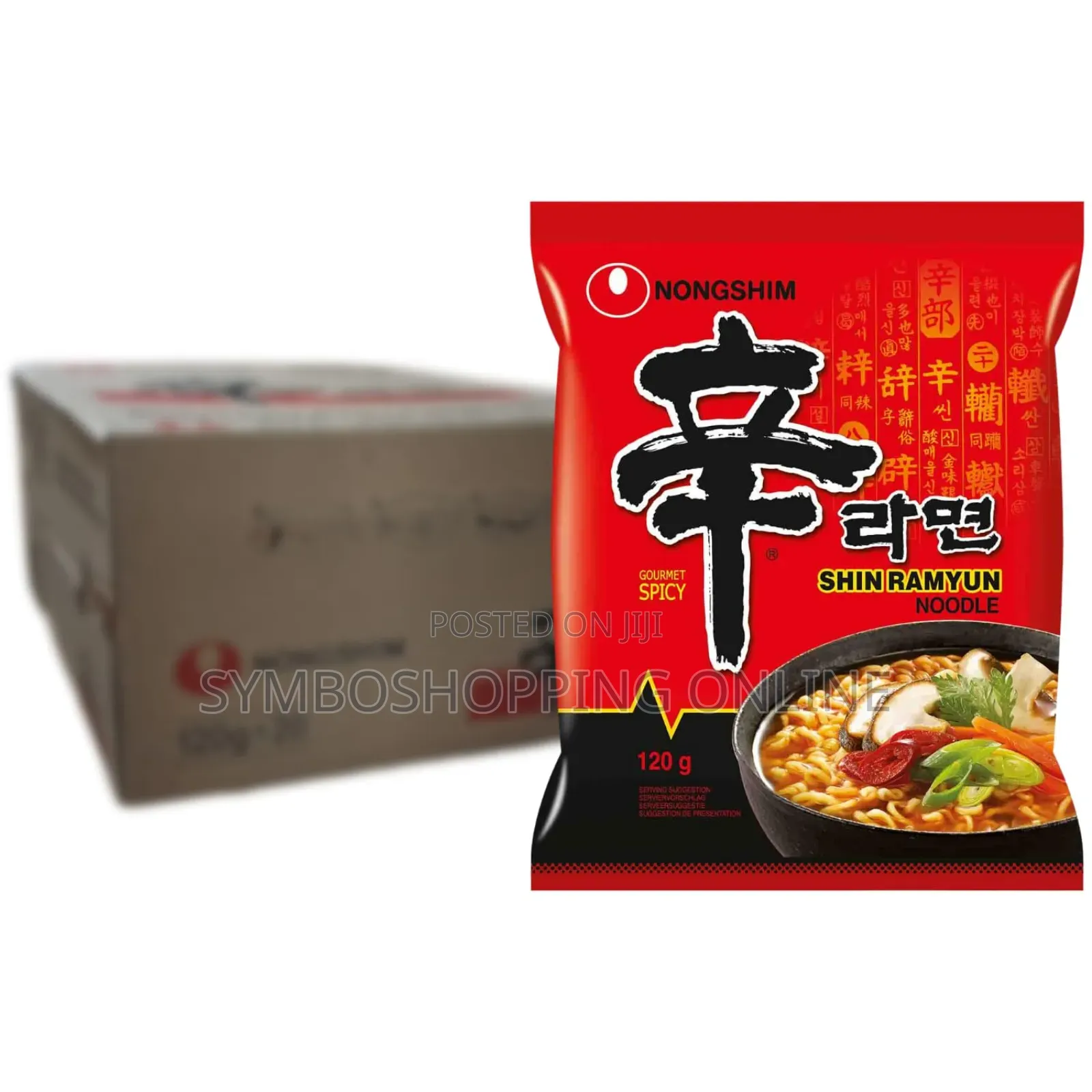 Nongshim Sachet Noodles 20×120g