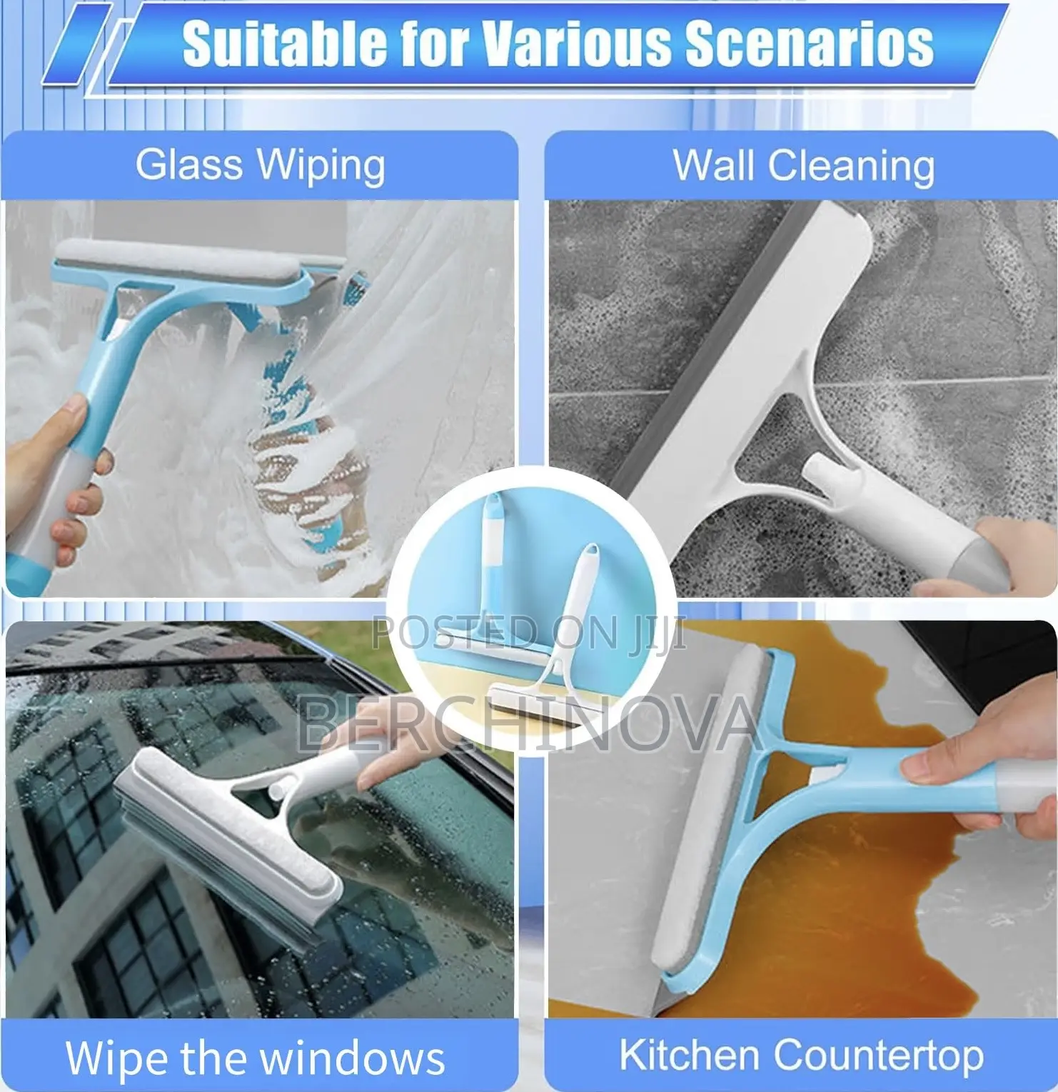 3-in-1 Squeegee Wiper