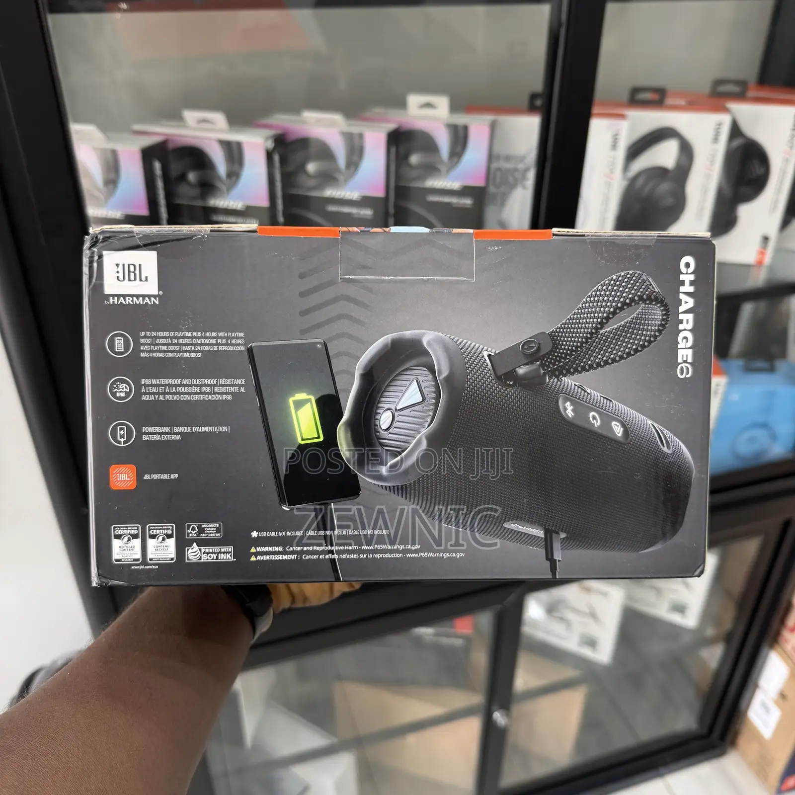 JBL Charge 6 Bluetooth Speaker