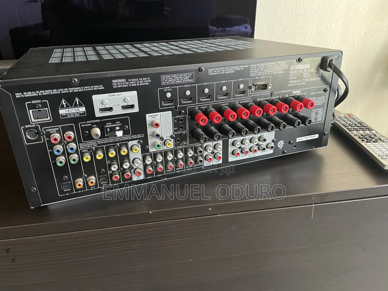 Yamaha Rx-A800 Aventage Receiver 7.2