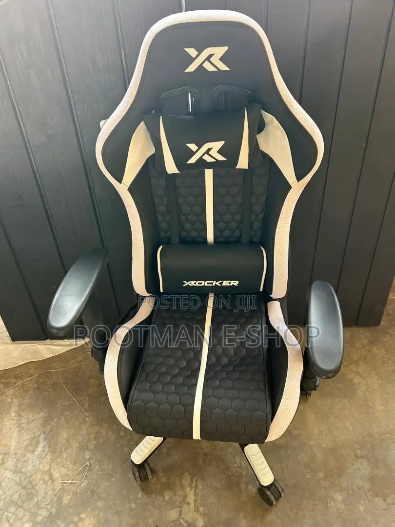 X Rocker Apex Pc Gaming Chair - White and Black