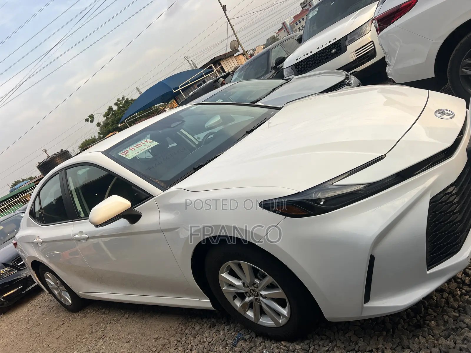 New Toyota Camry LE 2025 White