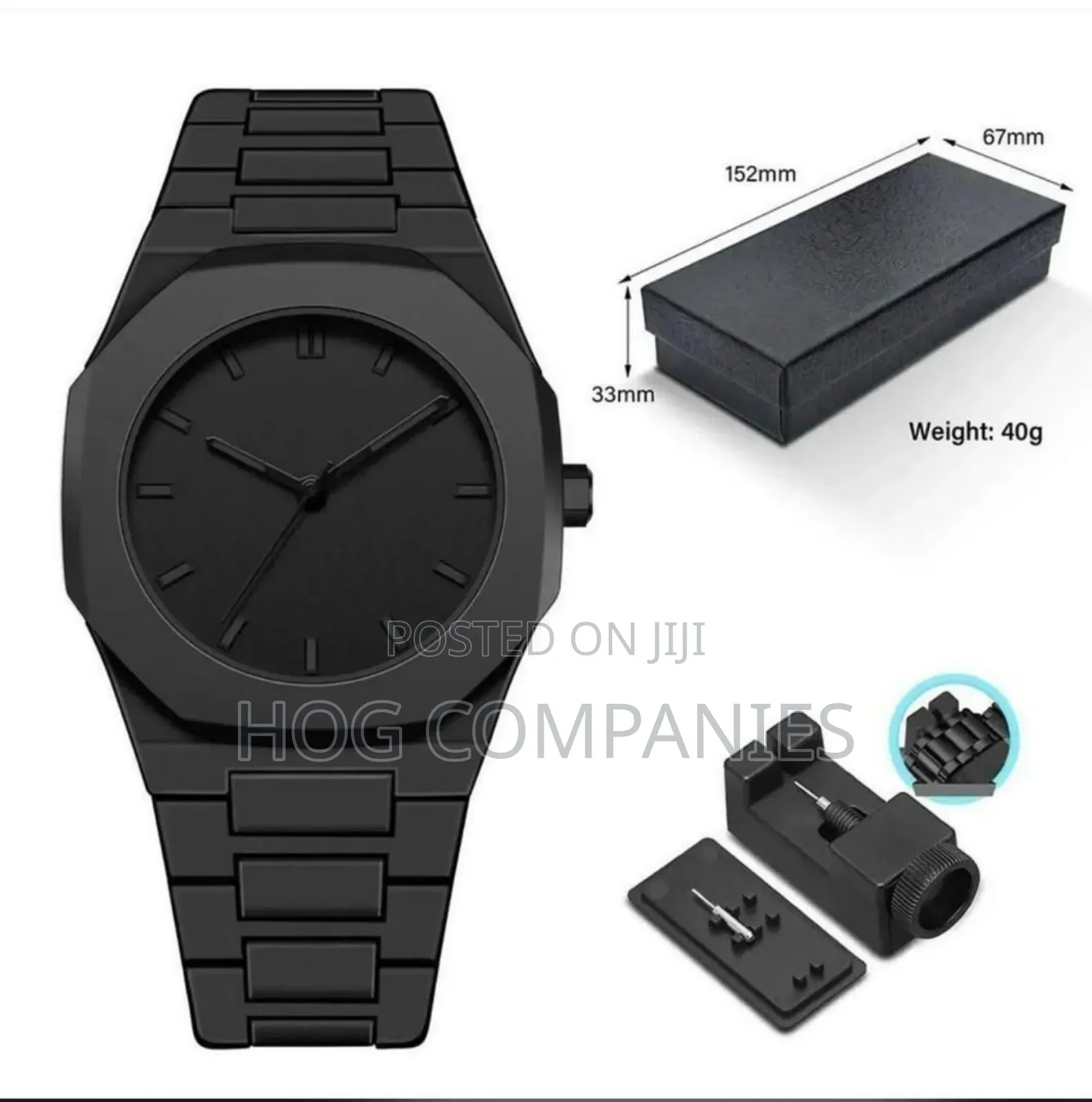 Polyurethane Polycarbon White Dial Quartz Analog Watch