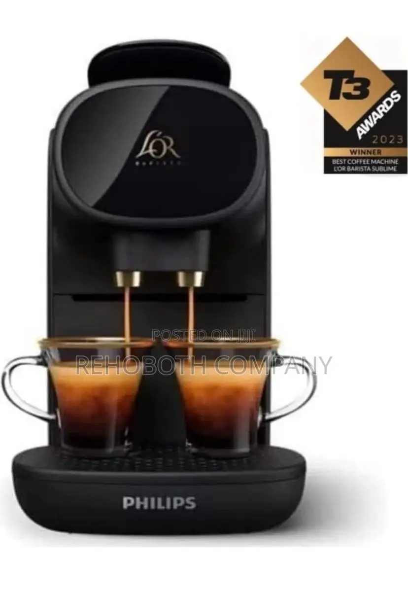 Philips L'or Barista Sublime Capsule Coffee Machine, Double Shot,