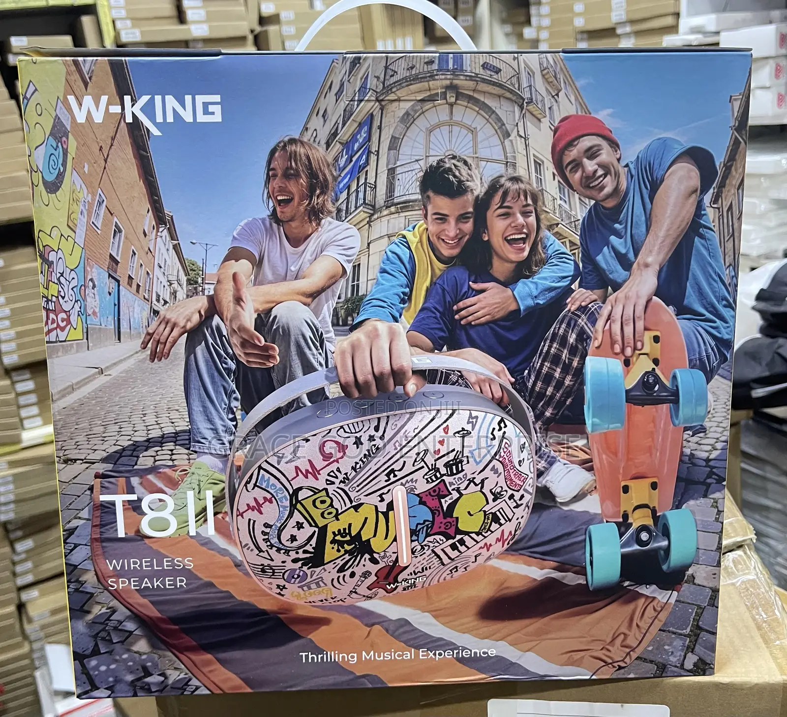 Original W-king T8ii Portable Loud Bluetooth Speaker(2nd Generation)