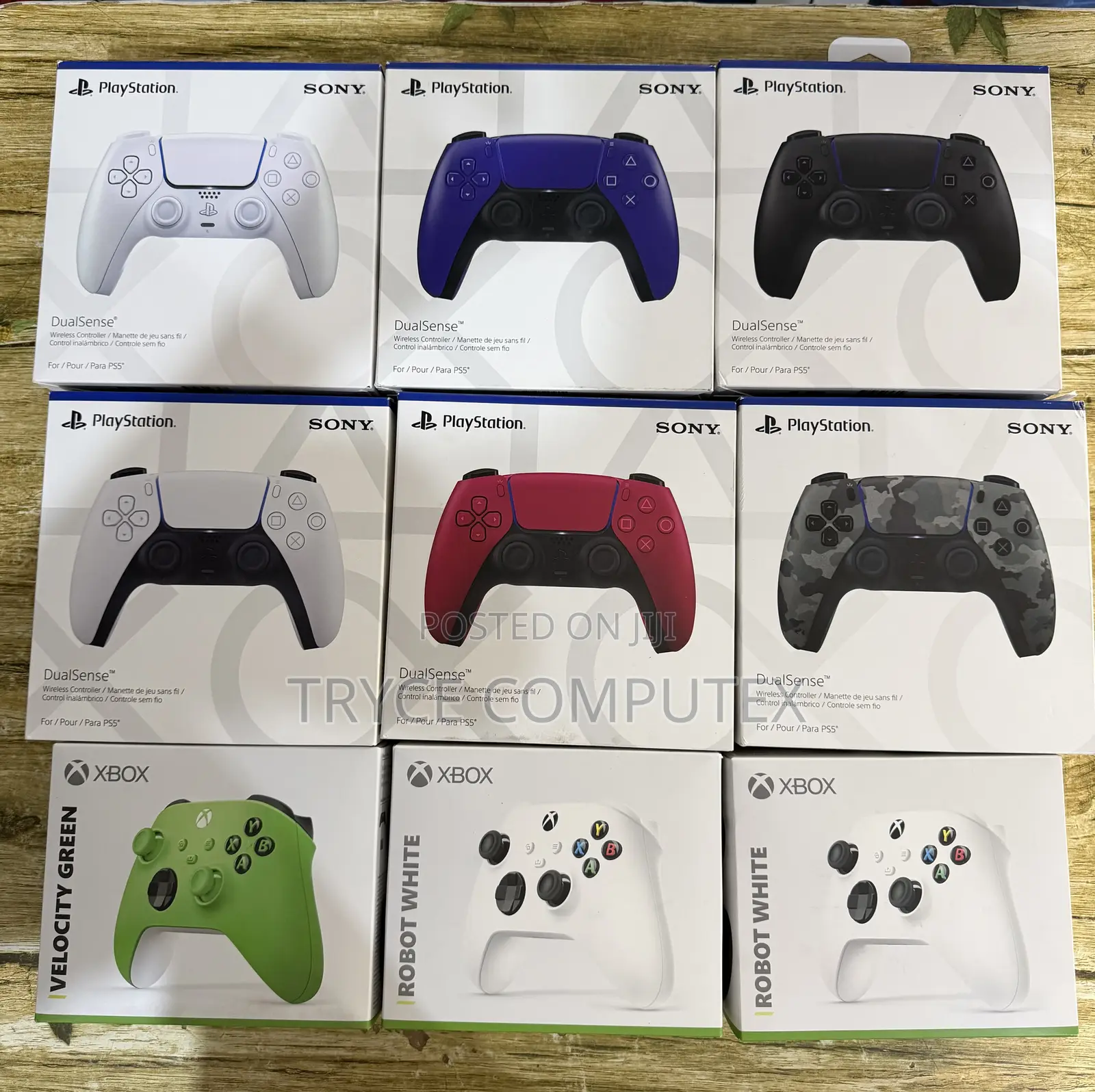 Xbox One Series X Controller and Playstation 5 Controller