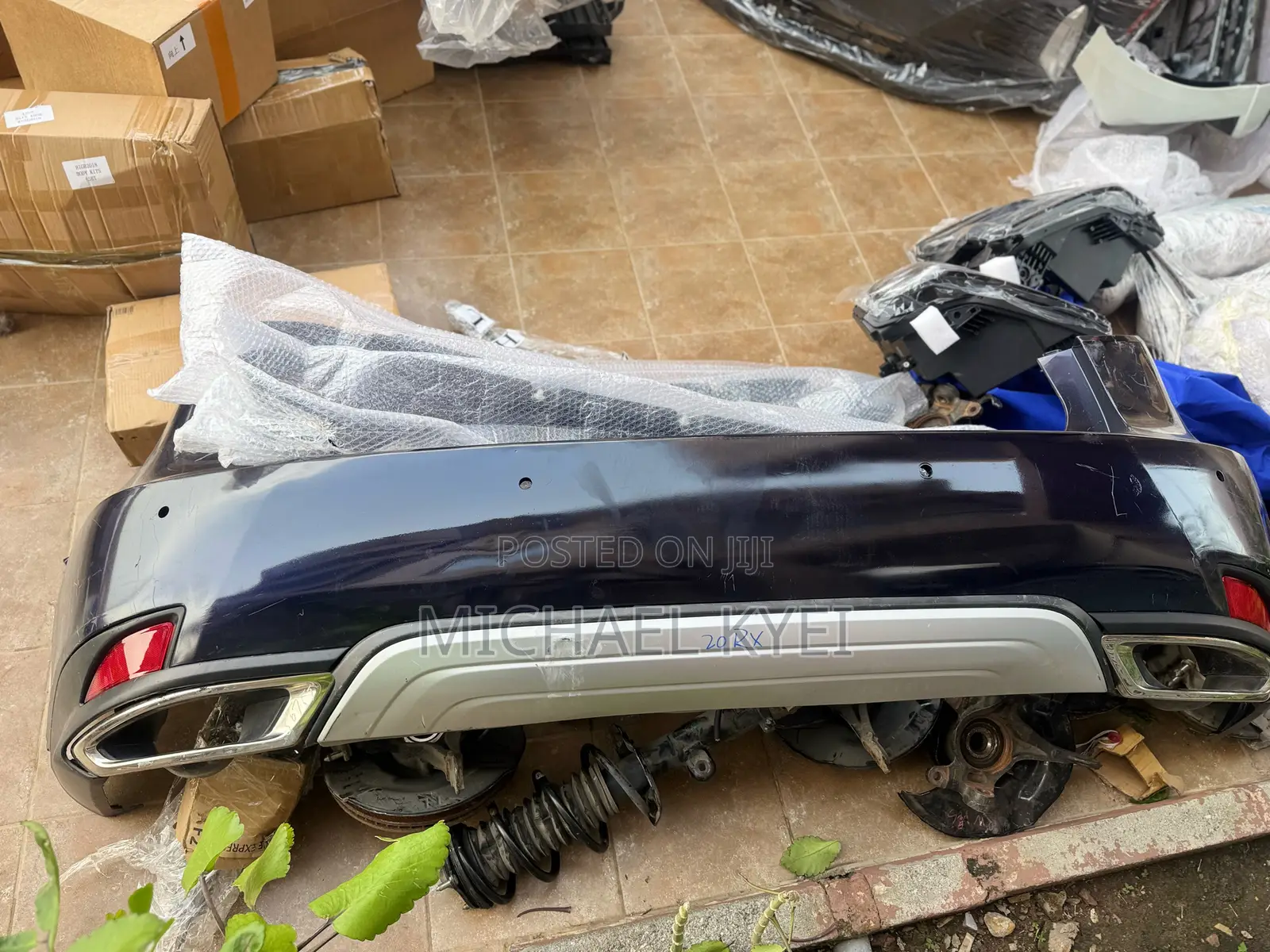 Lexus Rx 350 2020 Complete Back Bumper