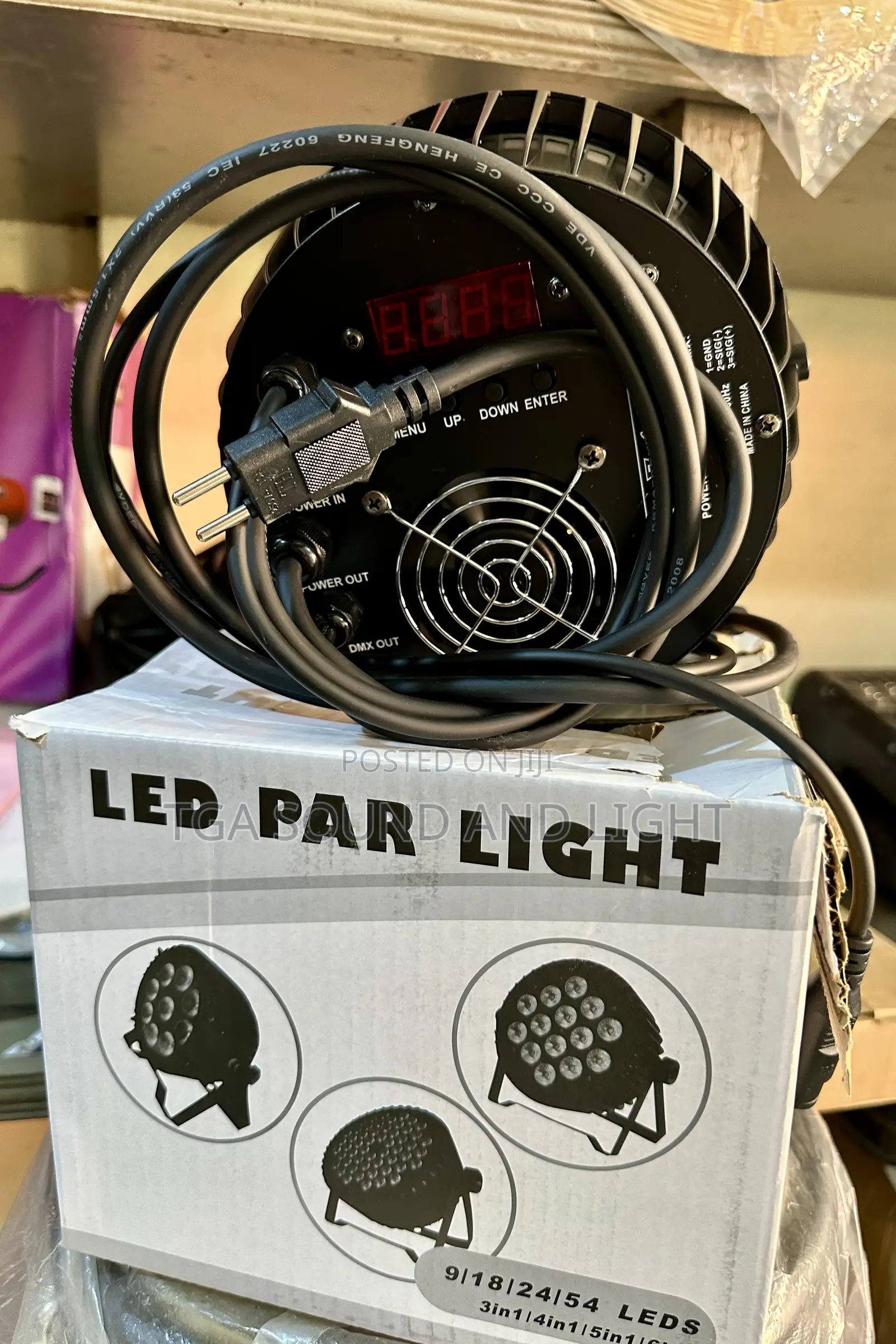 Flat 18 Lamp Led Par Stage Light