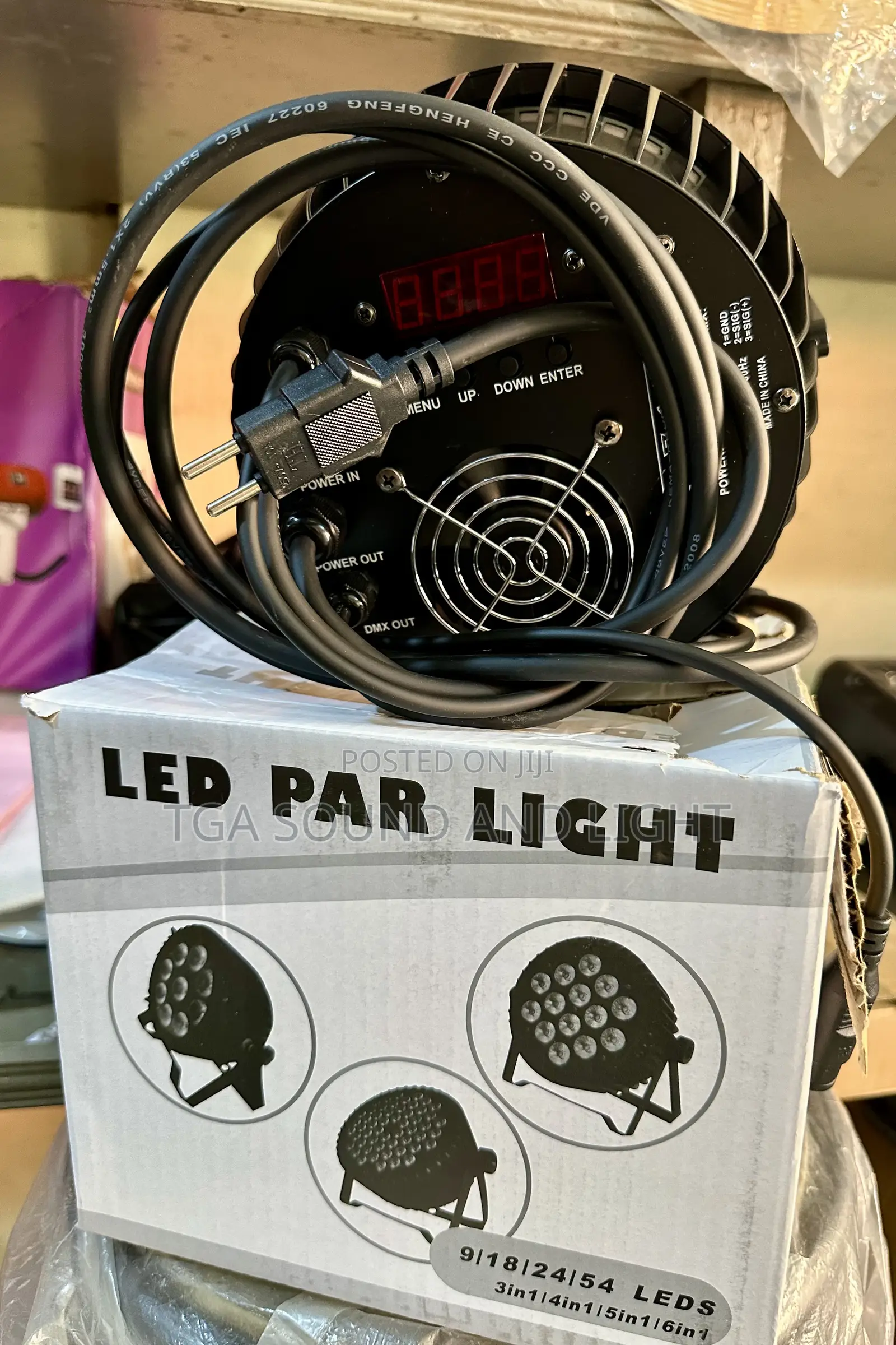 Flat 18 Lamp Led Par Stage Light