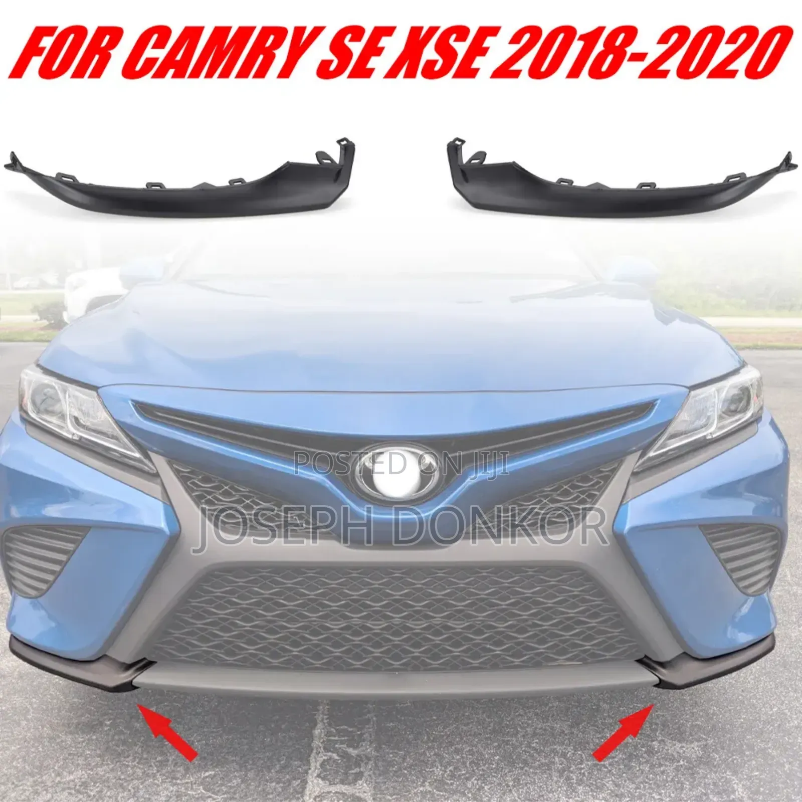 Camry Front Bumper Moulding 2018,2019,2020,2021,2022,2023